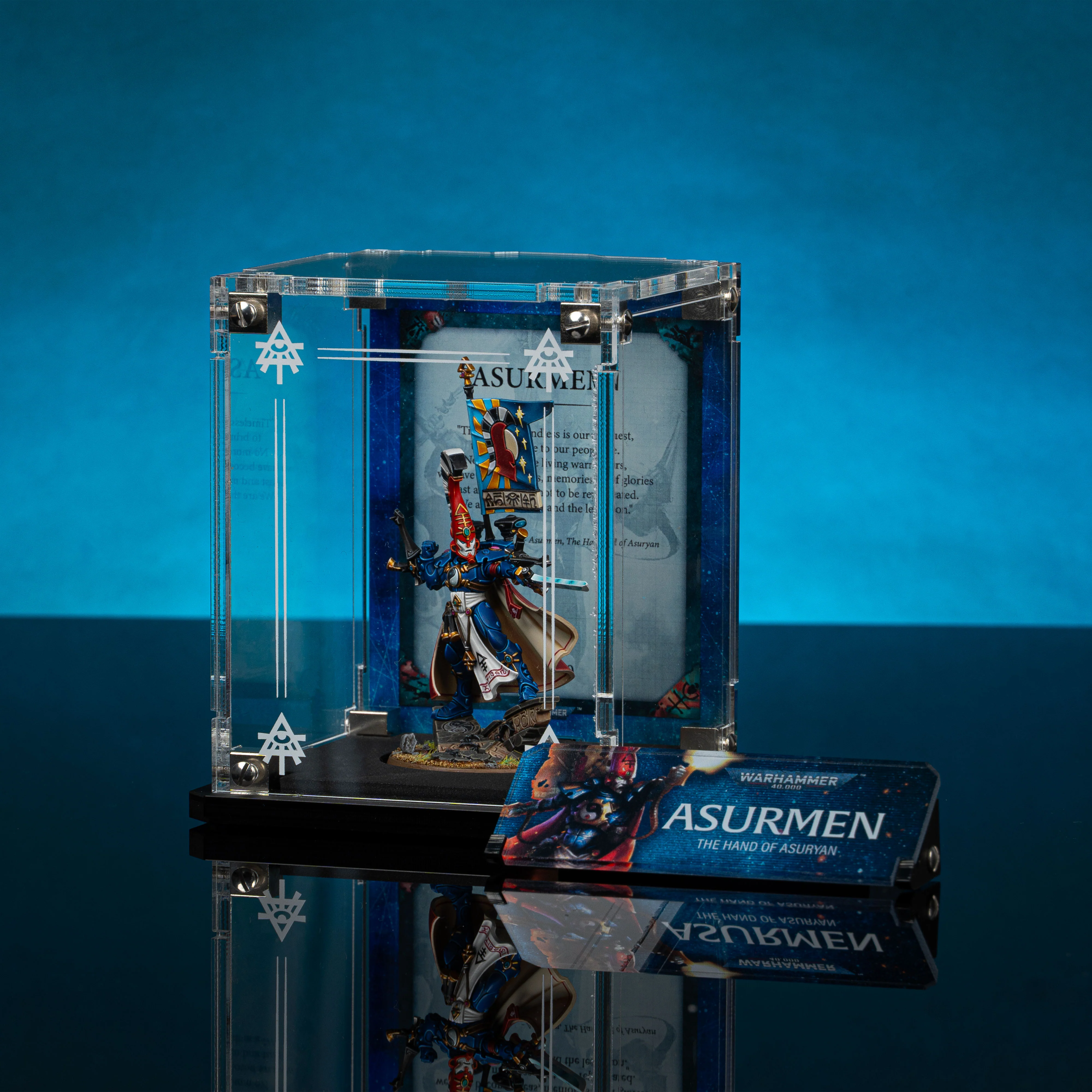 Limited Edition Display Case for Warhammer® 40,000 Asurmen - Image 2