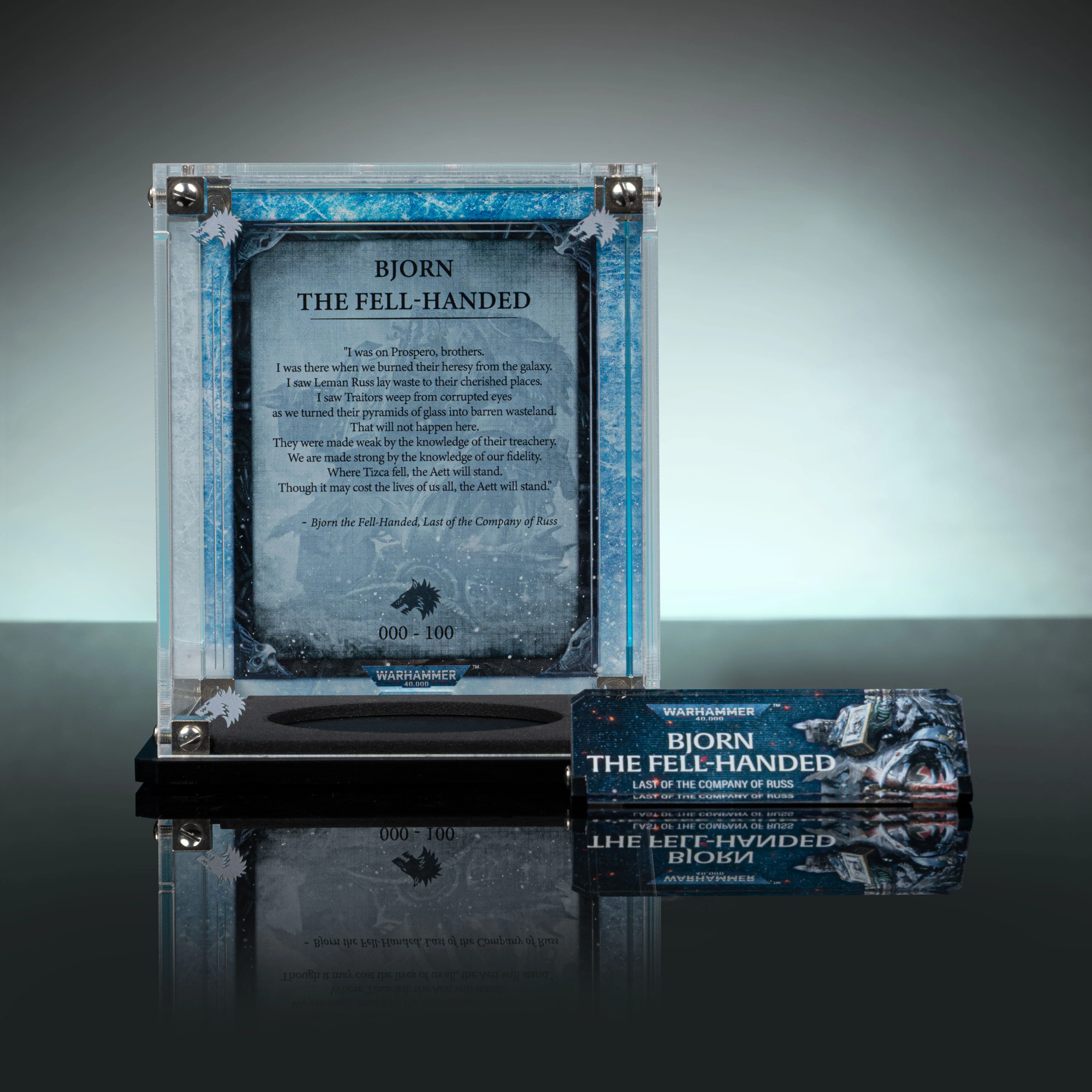 Limited Edition Display Case for Warhammer® 40,000 Bjorn the Fell-handed - Image 3
