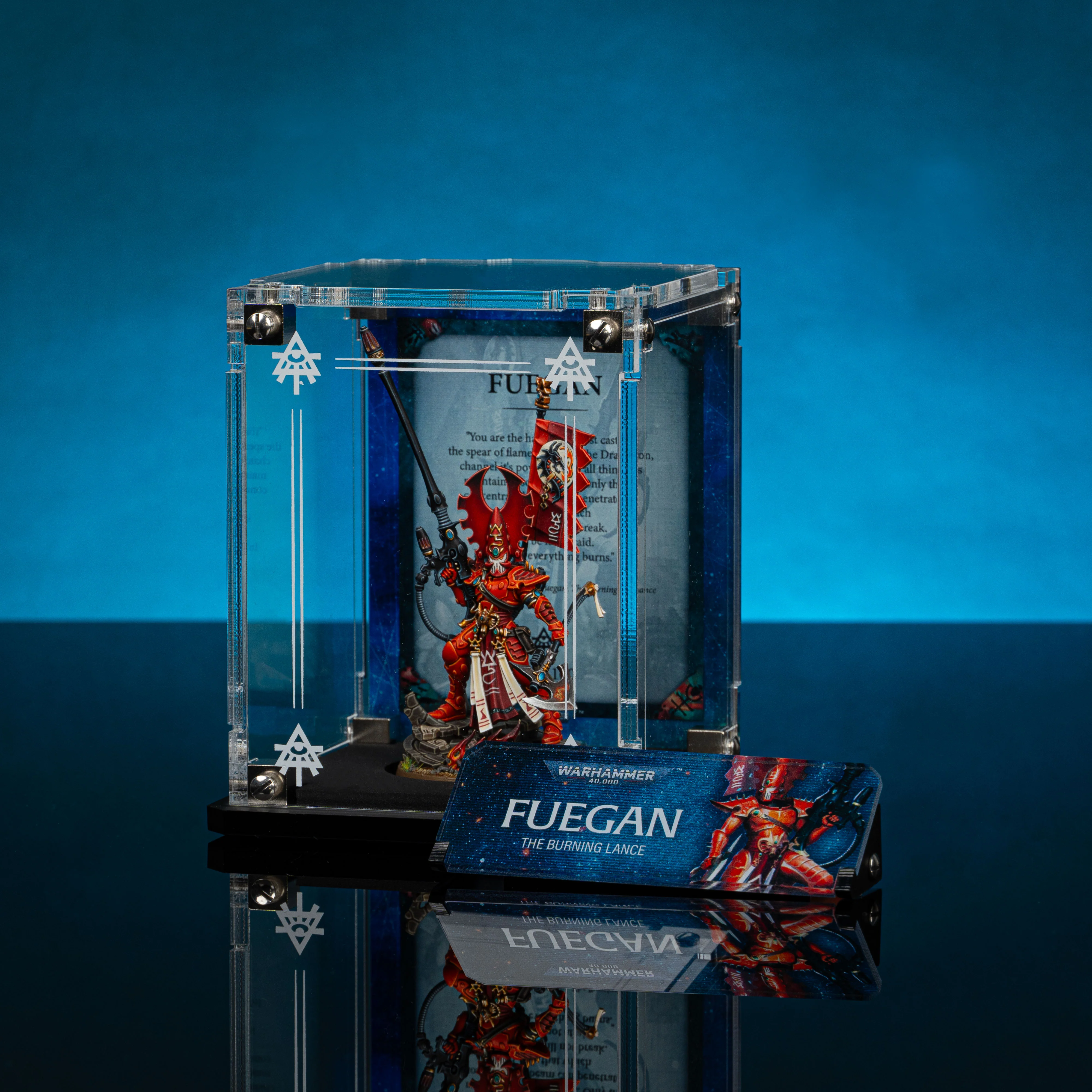 Limited Edition Display Case for Warhammer® 40,000 Fuegan - Image 2