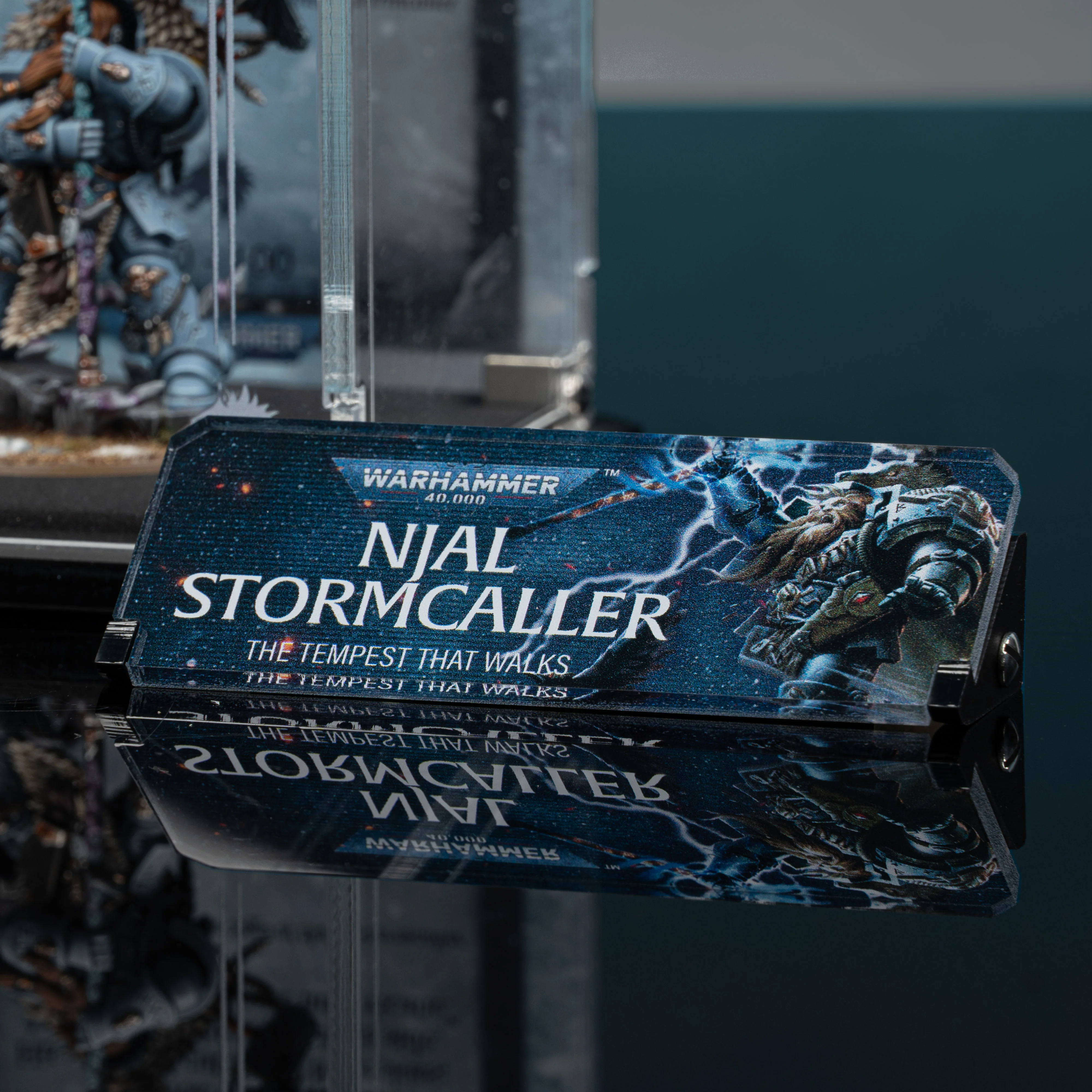 Limited Edition Display Case for Warhammer® 40,000 Njal Stormcaller - Image 6