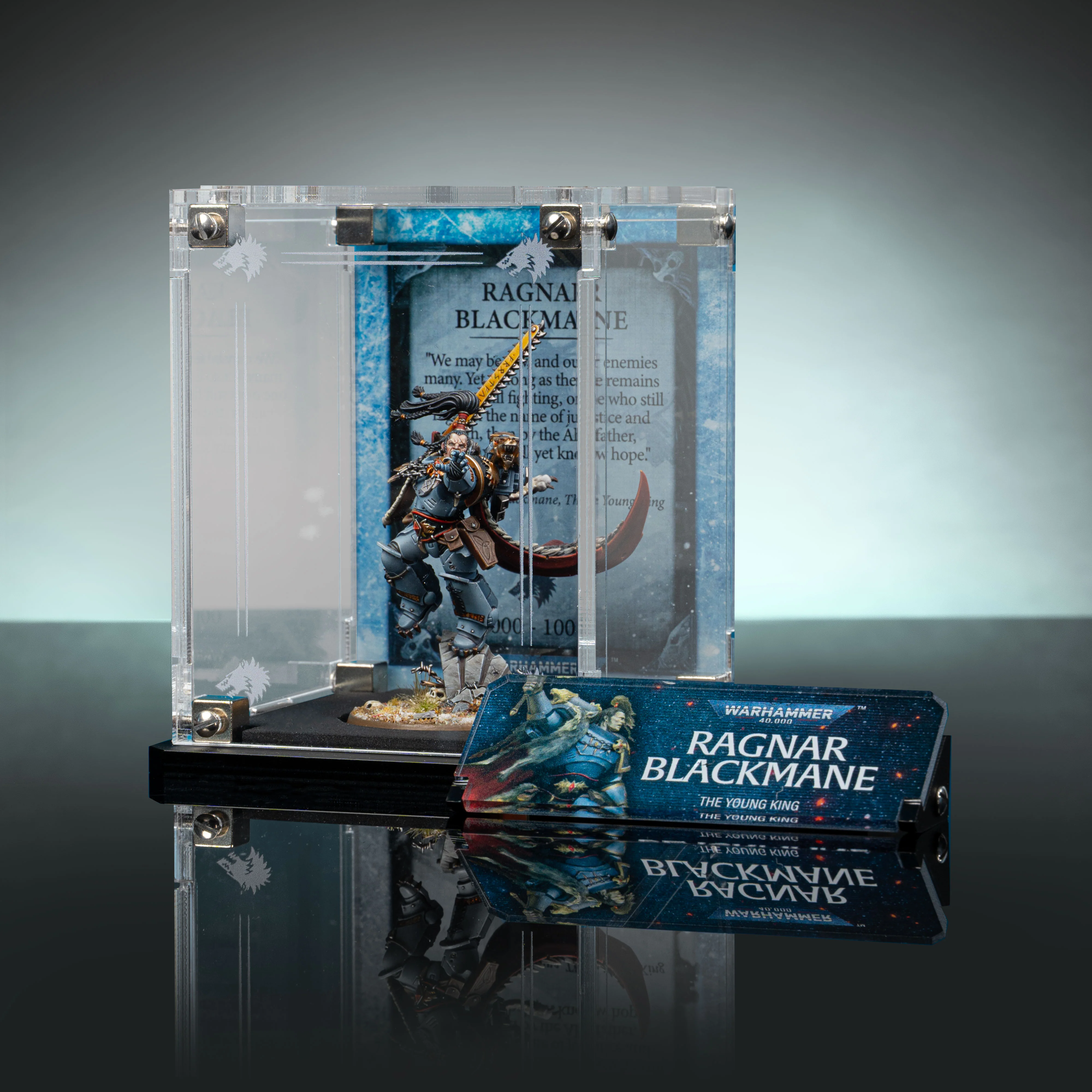 Limited Edition Display Case for Warhammer® 40,000 Ragnar Blackmane - Image 2