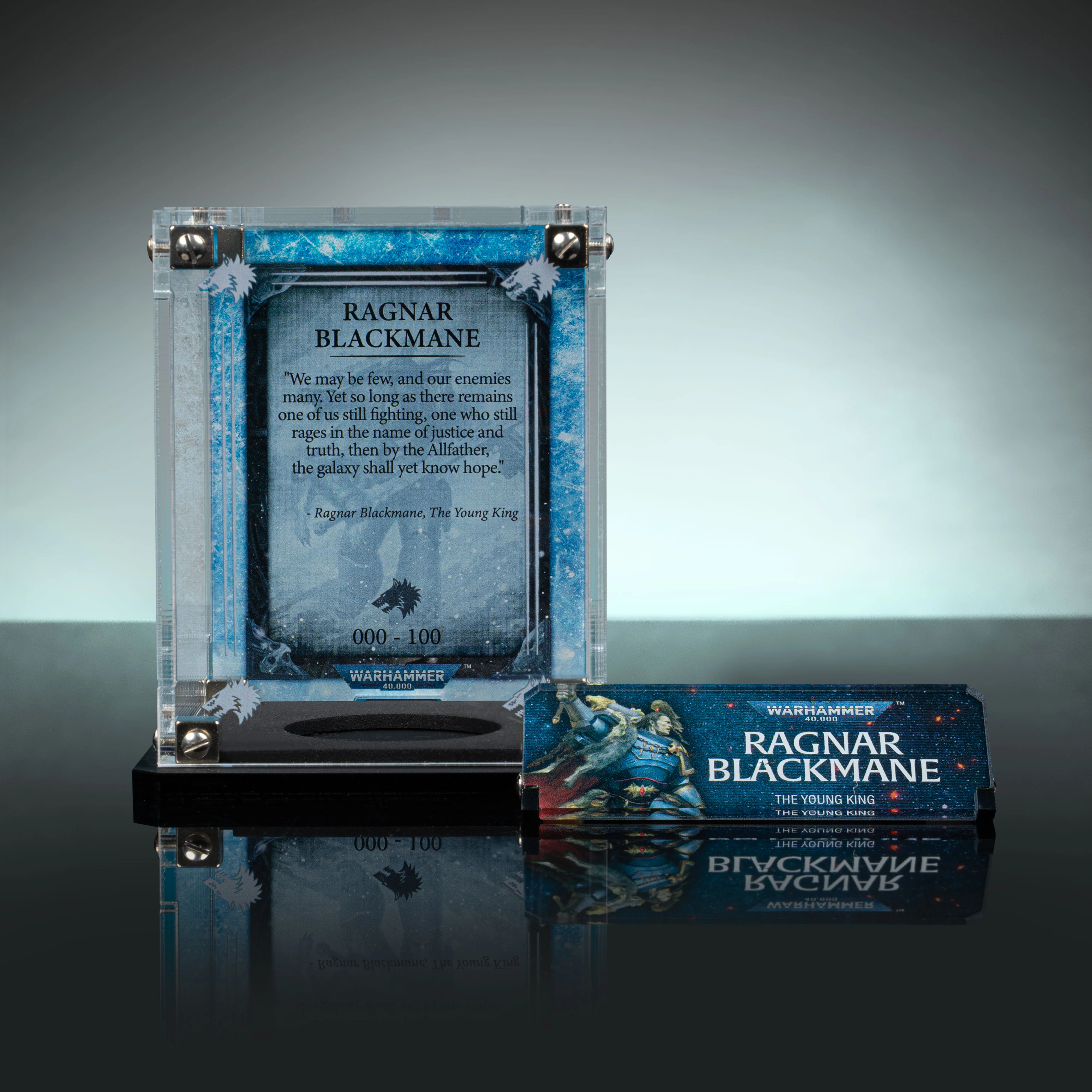 Limited Edition Display Case for Warhammer® 40,000 Ragnar Blackmane - Image 3