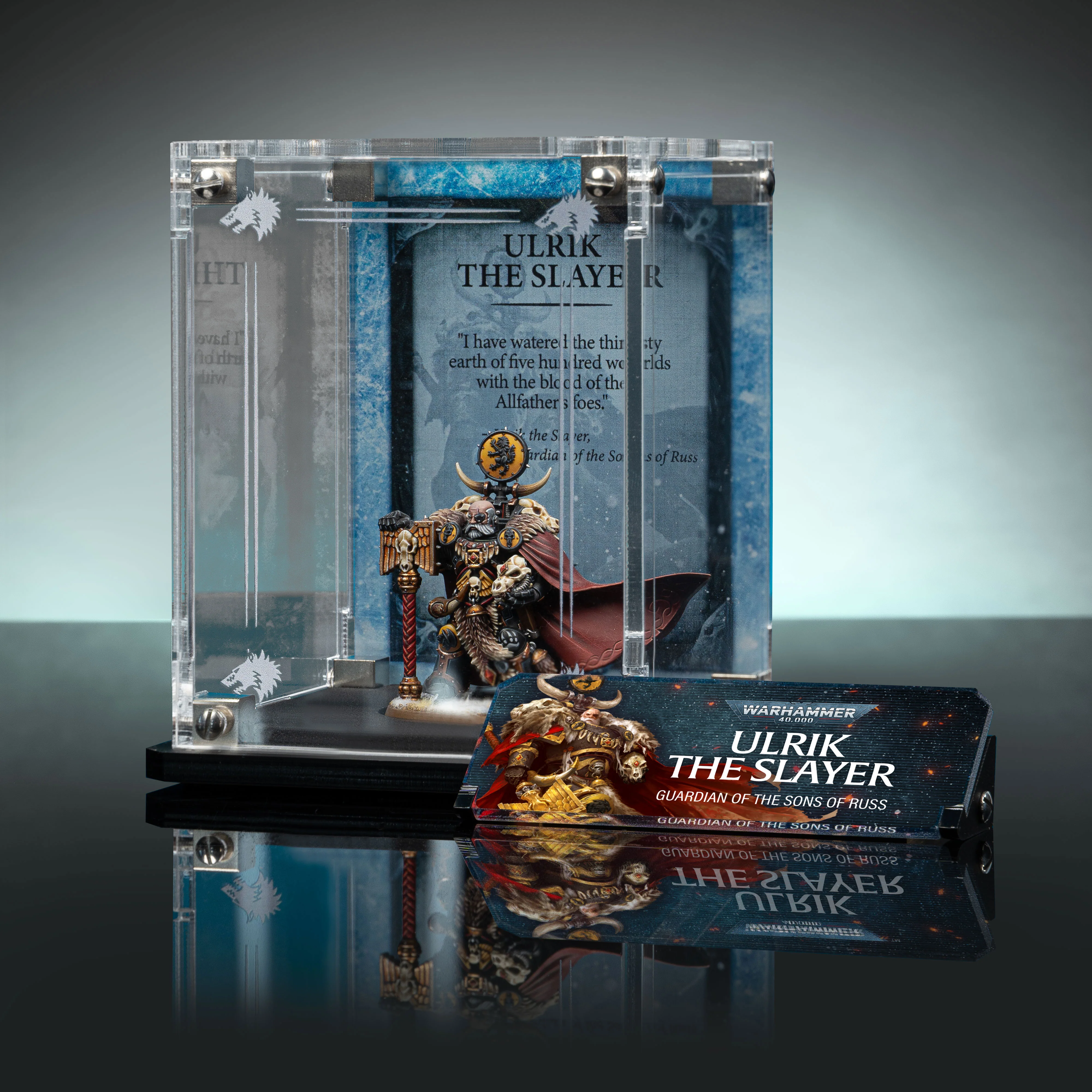 Limited Edition Display Case for Warhammer® 40,000 Ulrik the Slayer - Image 2