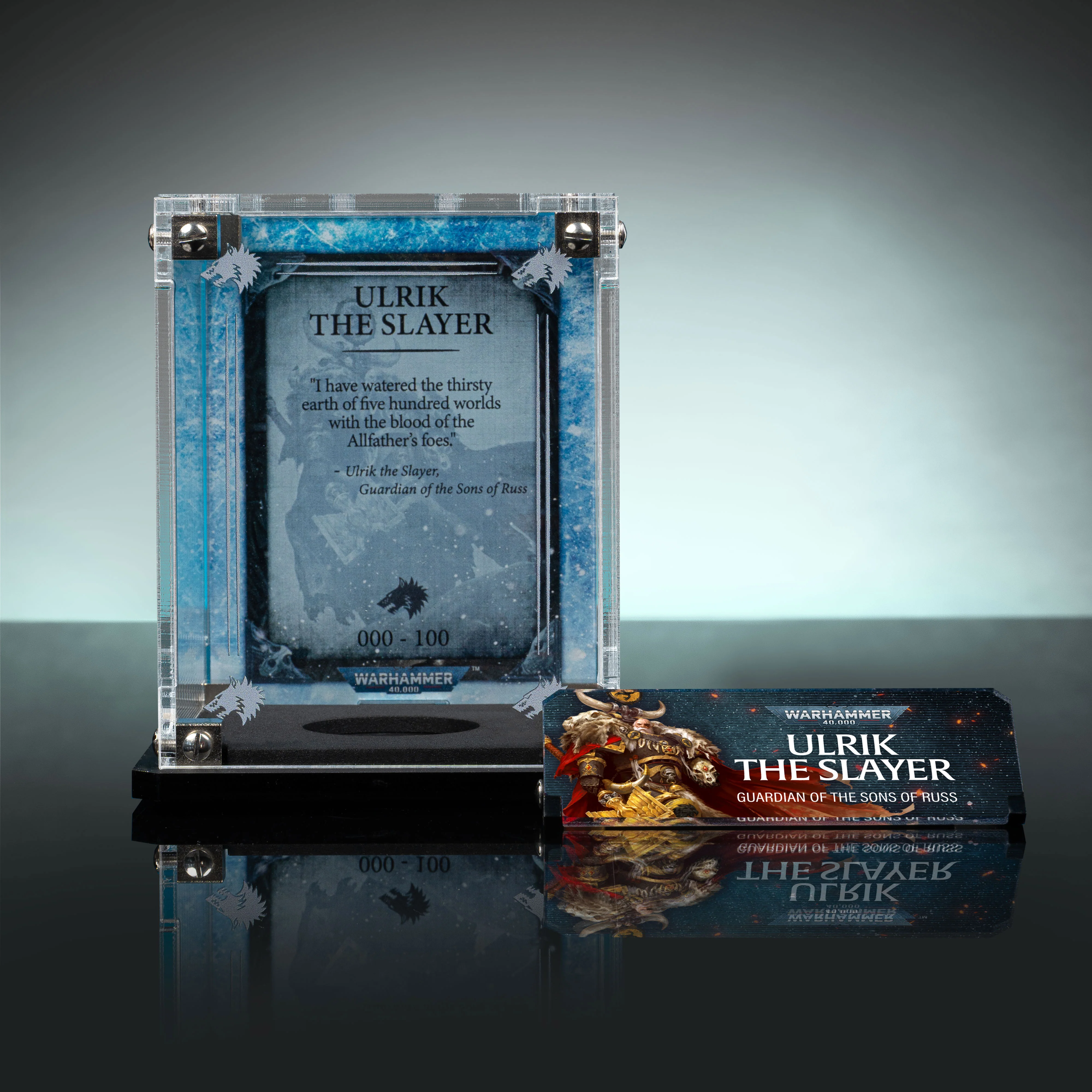 Limited Edition Display Case for Warhammer® 40,000 Ulrik the Slayer - Image 3