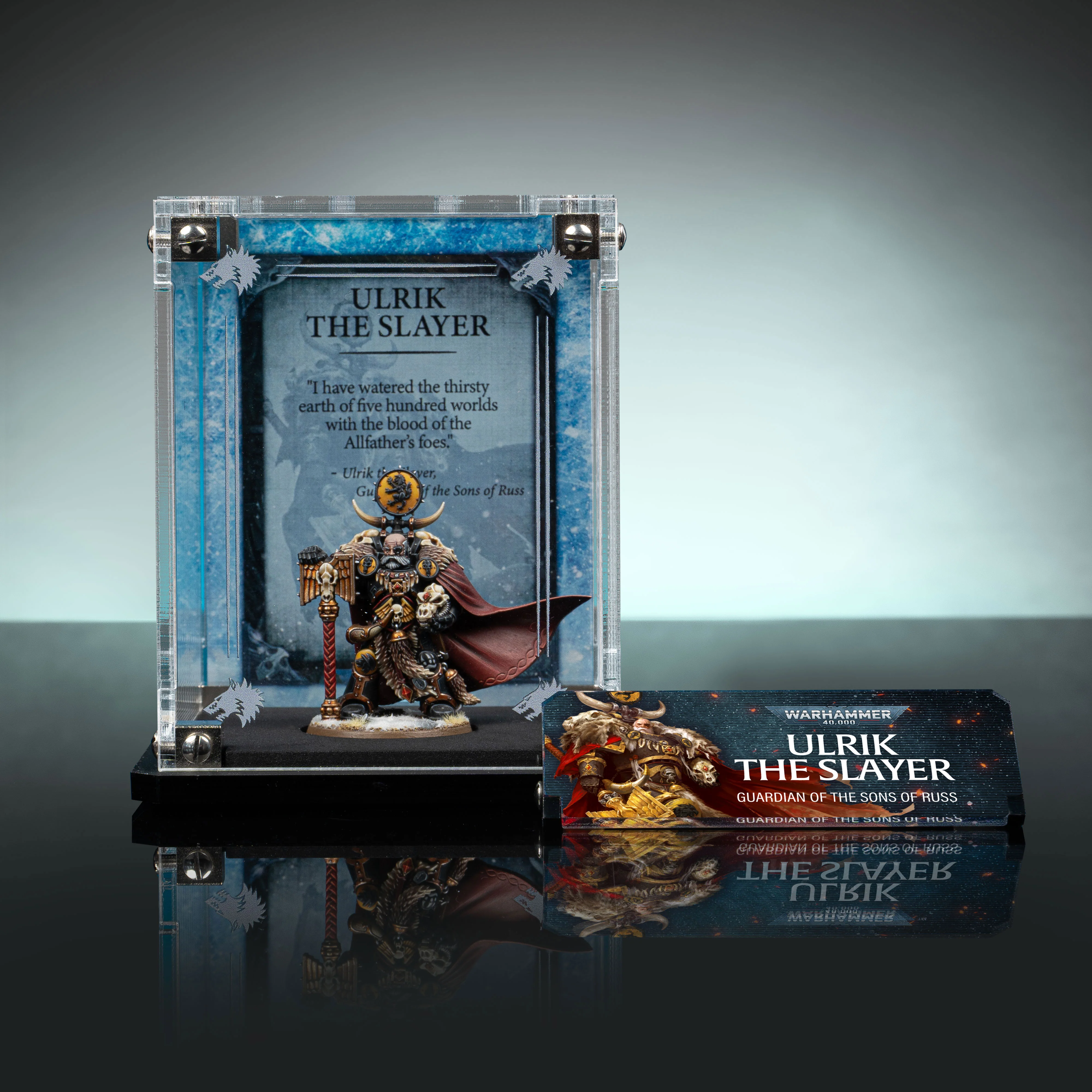 Limited Edition Display Case for Warhammer® 40,000 Ulrik the Slayer - Image 4