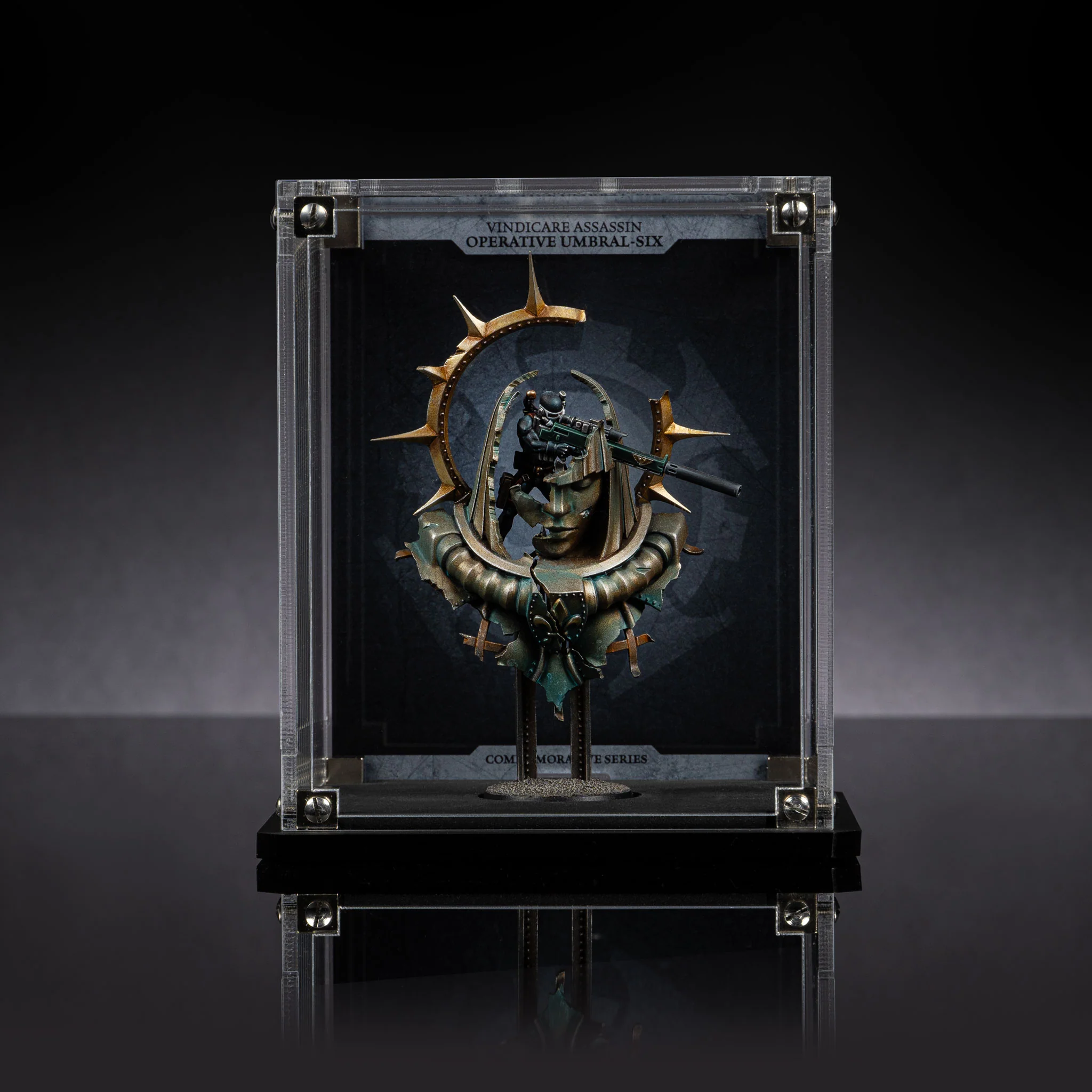 Display Case for Warhammer®+ Vindicare Assassin - Operative Umbral-six