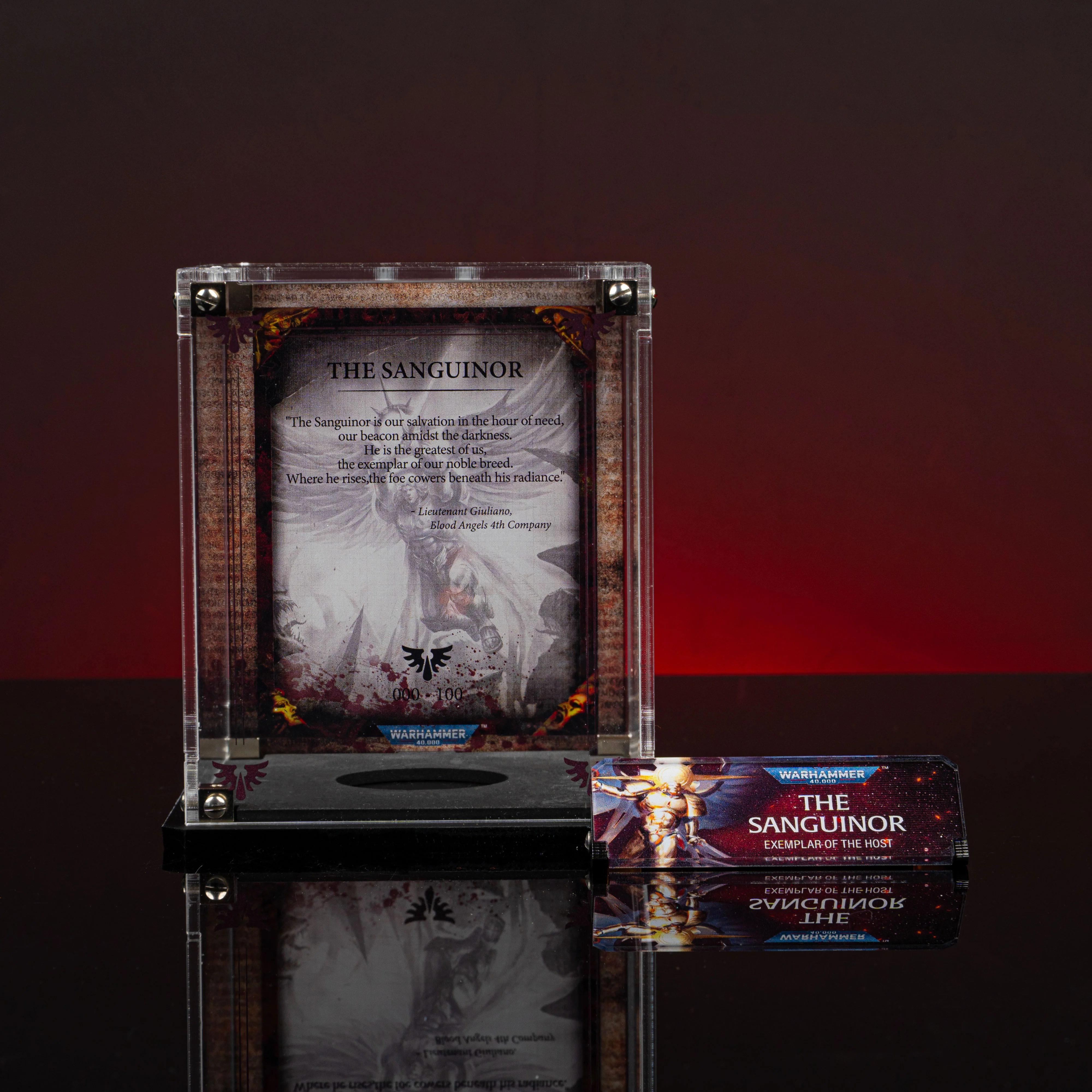 Limited Edition Display Cases for Warhammer® 40,000 Blood Angels Miniatures - Image 10