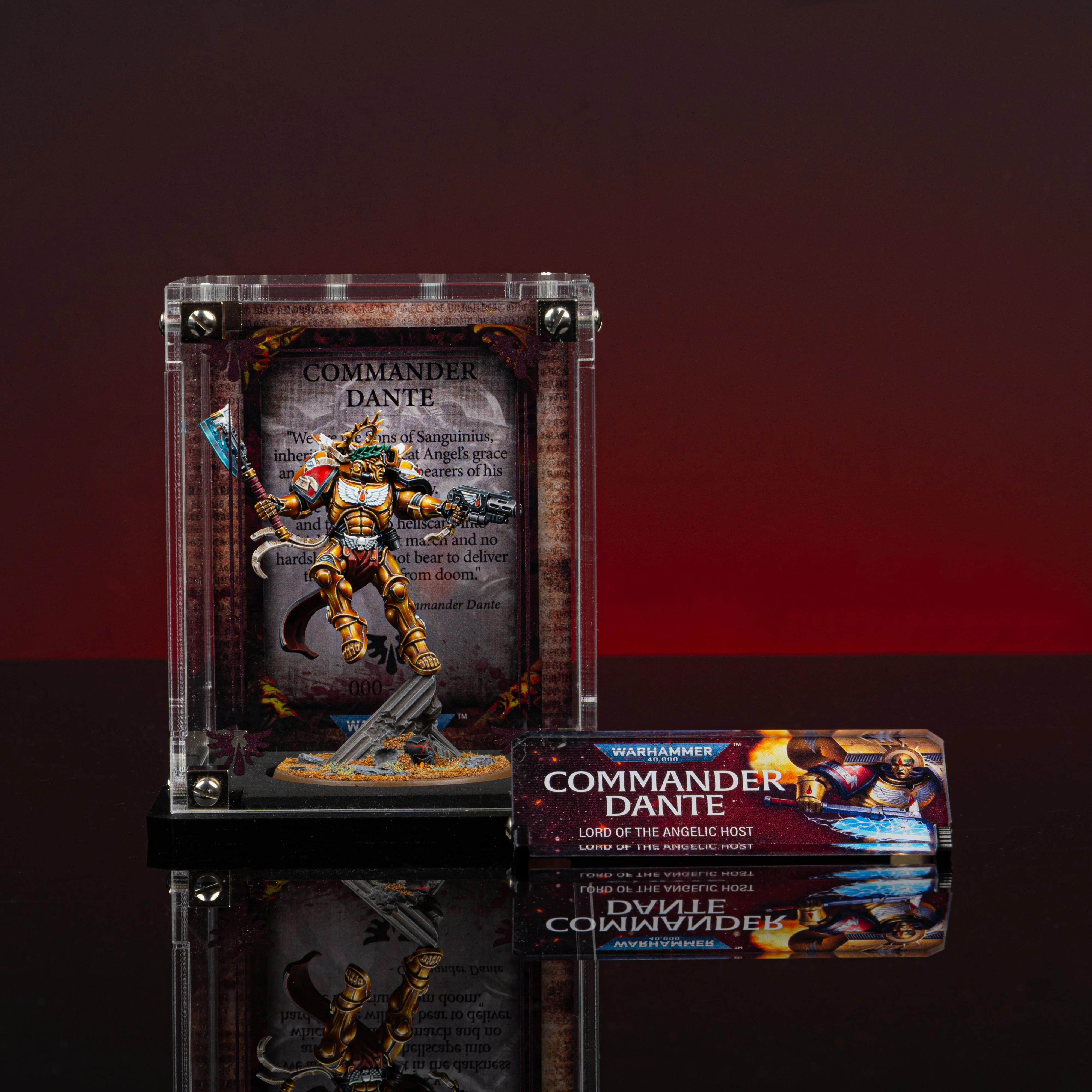 Limited Edition Display Cases for Warhammer® 40,000 Blood Angels Miniatures - Image 2