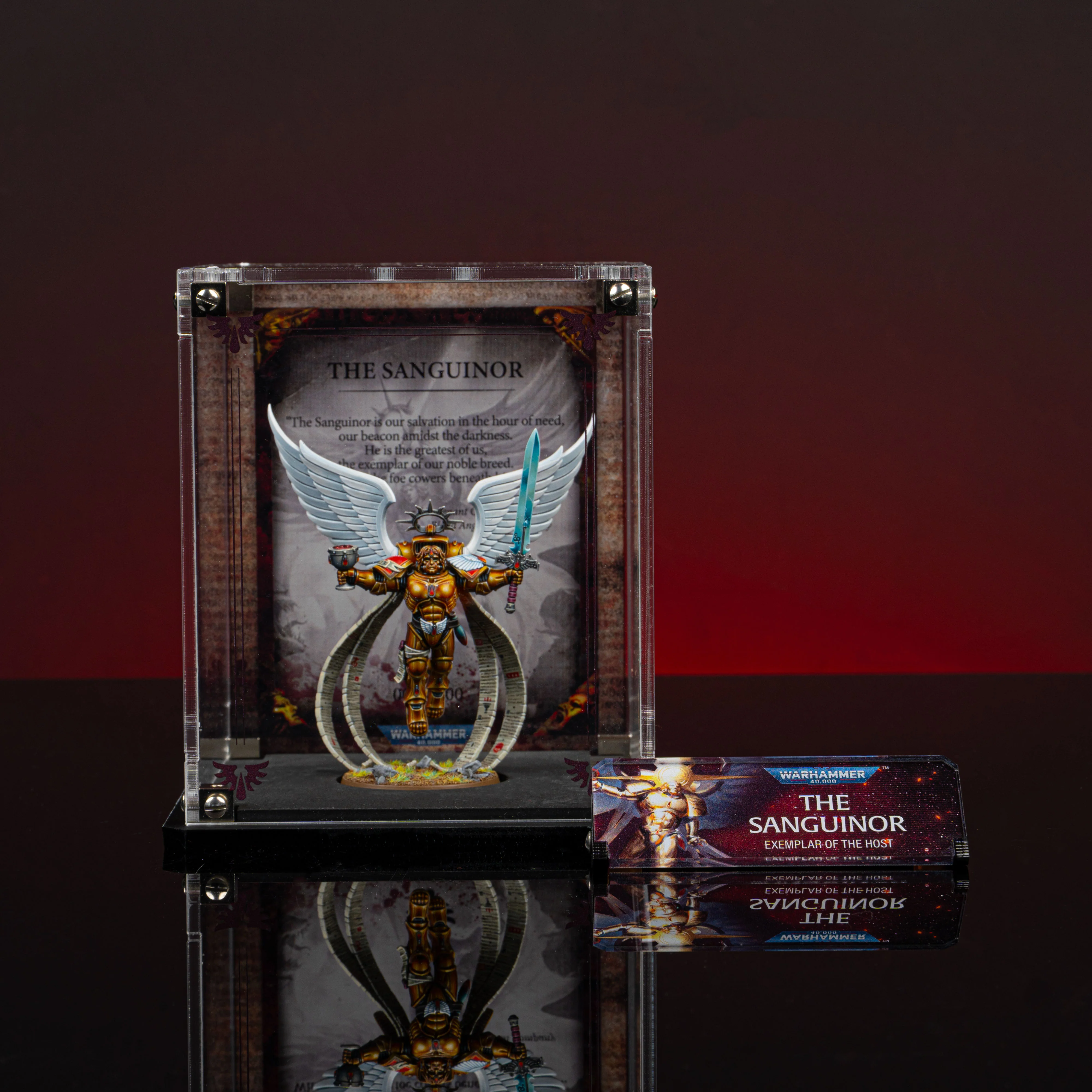 Limited Edition Display Cases for Warhammer® 40,000 Blood Angels Miniatures - Image 3