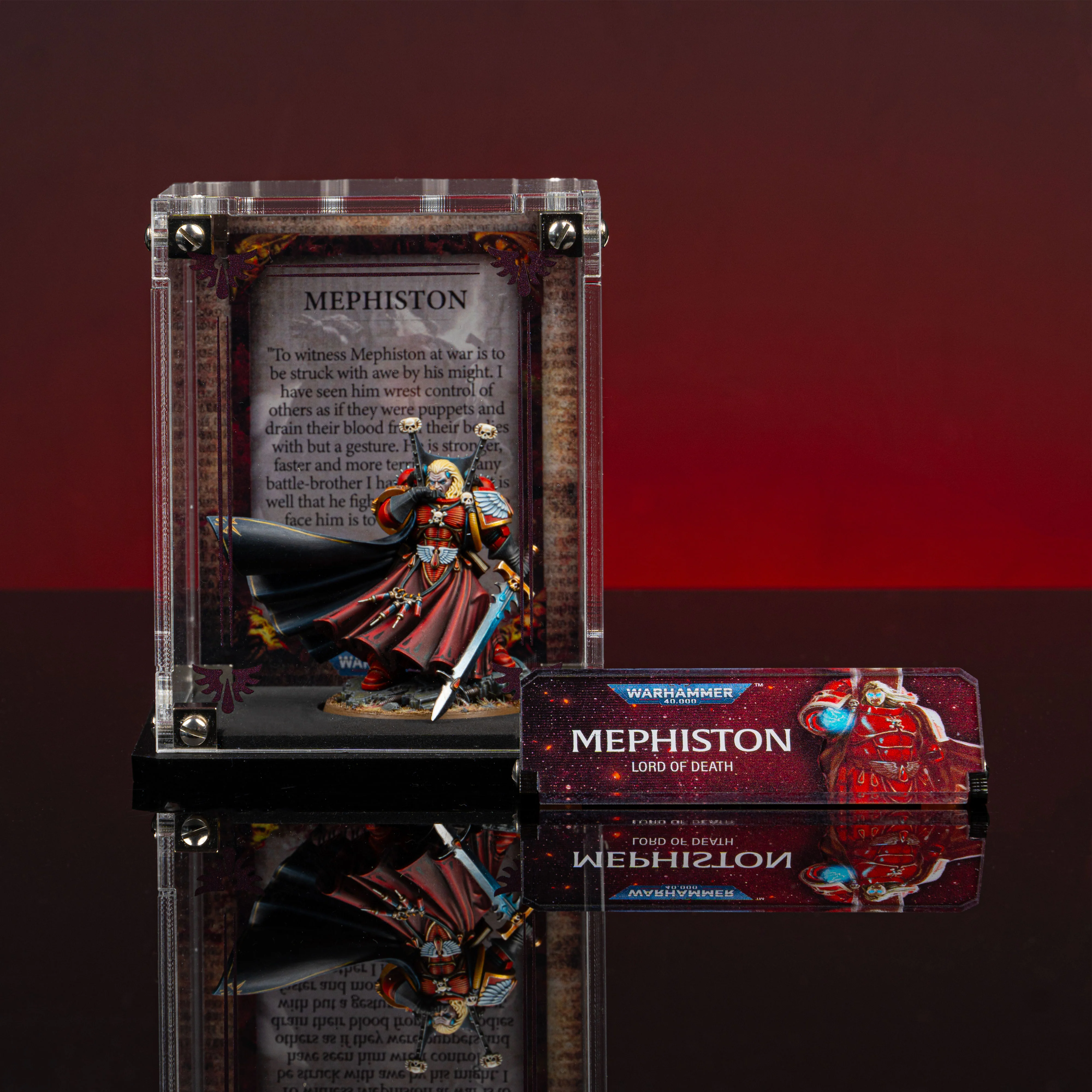 Limited Edition Display Cases for Warhammer® 40,000 Blood Angels Miniatures - Image 6