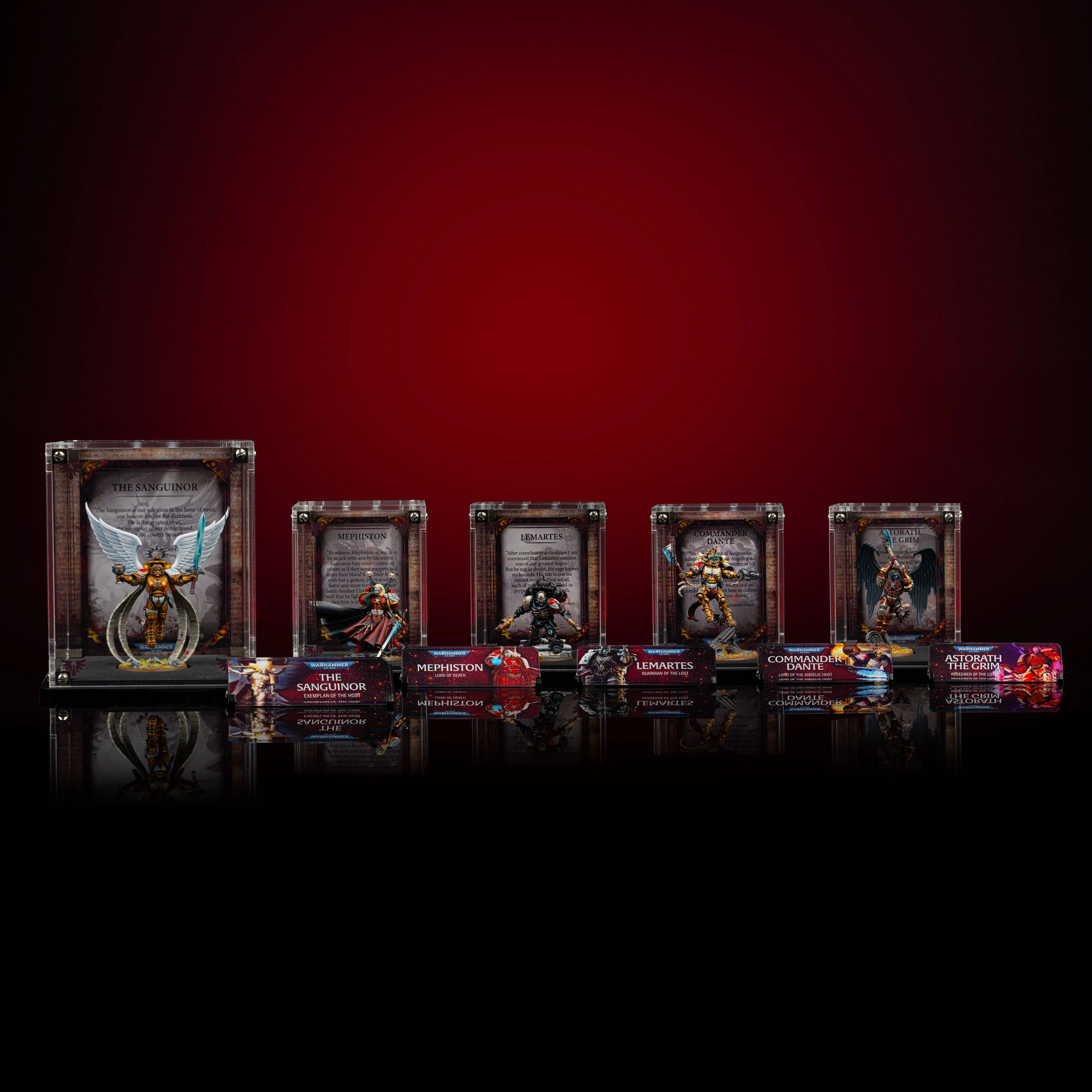 Limited Edition Display Cases for Warhammer® 40,000 Blood Angels Miniatures - Image 8