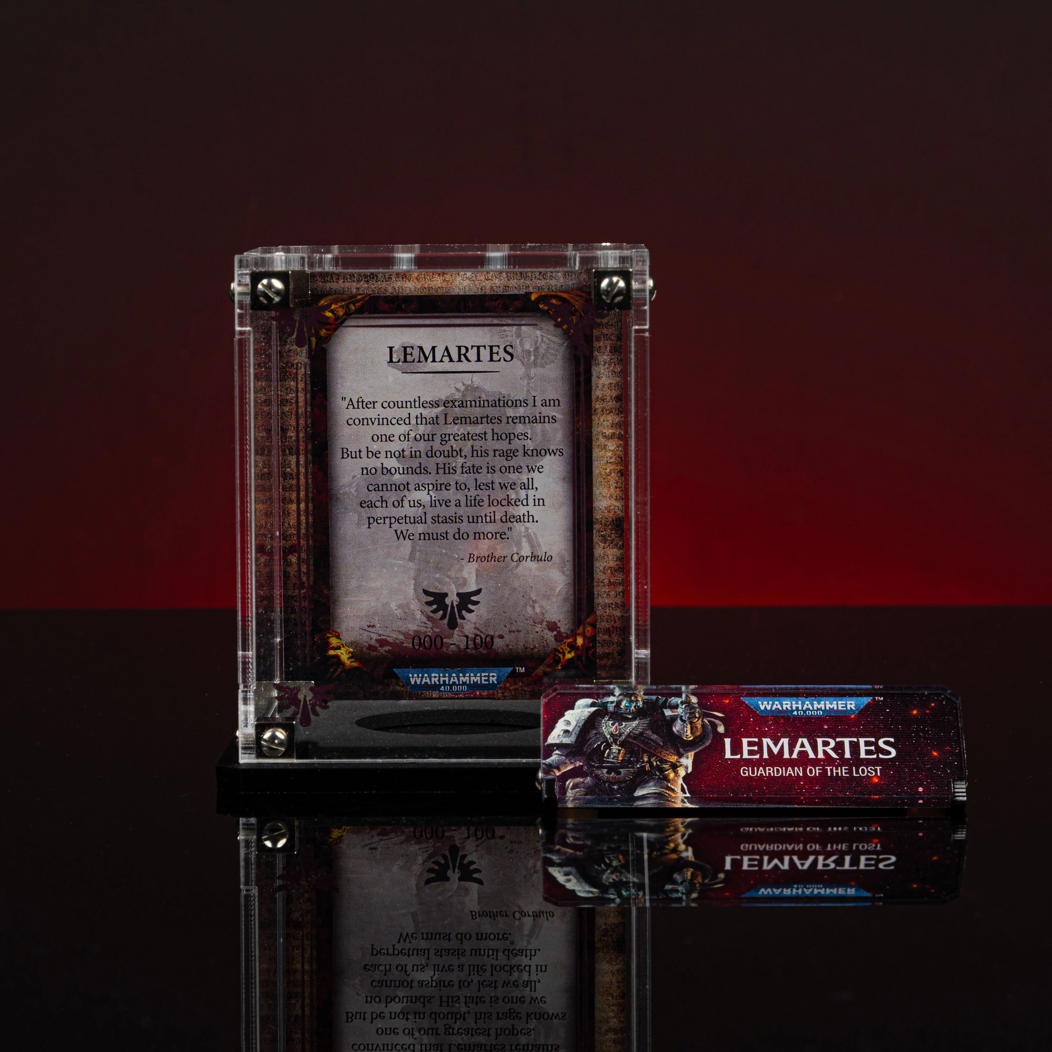 Limited Edition Display Cases for Warhammer® 40,000 Blood Angels Miniatures - Image 9