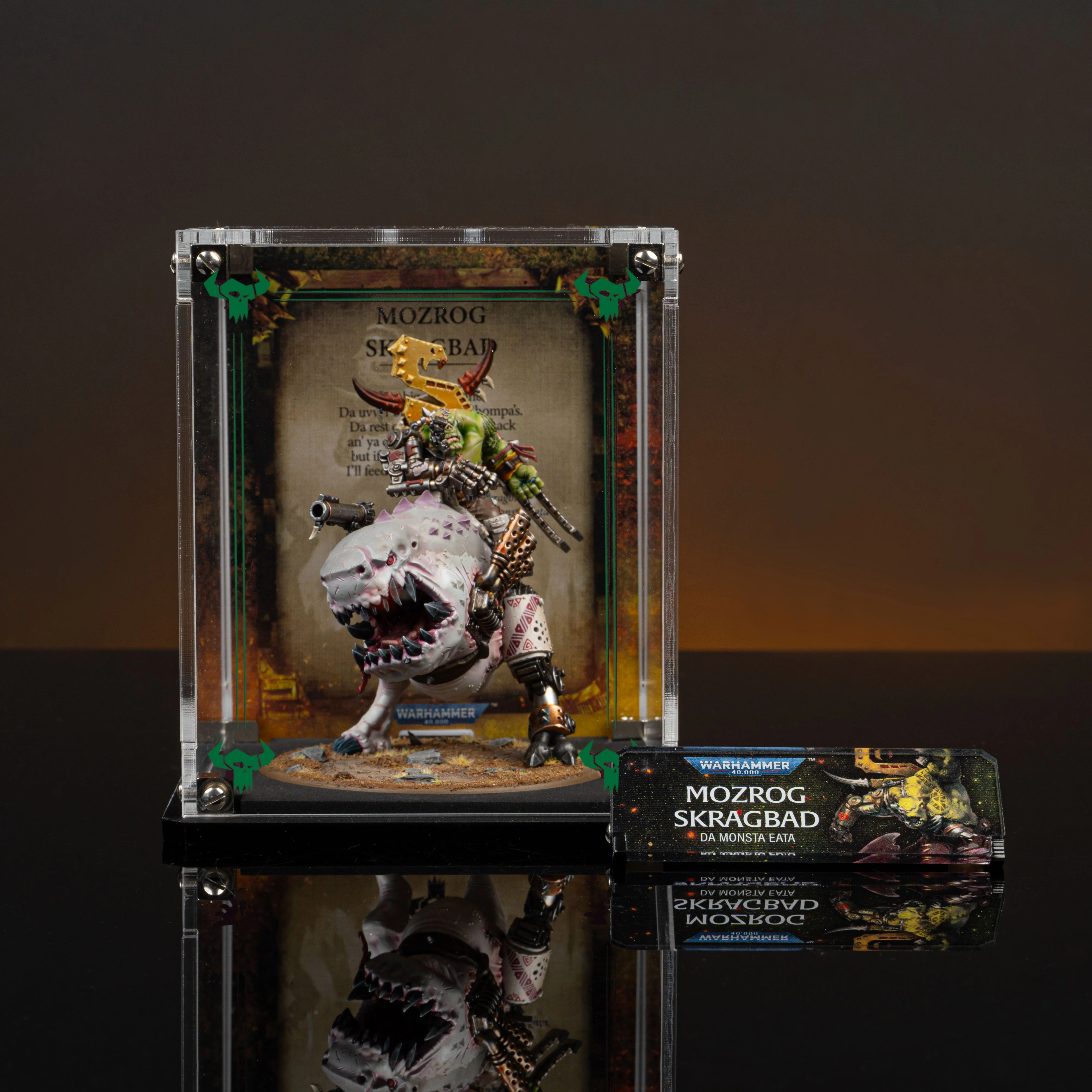Limited Edition Display Cases for Warhammer® 40,000 Orks Miniatures - Image 2