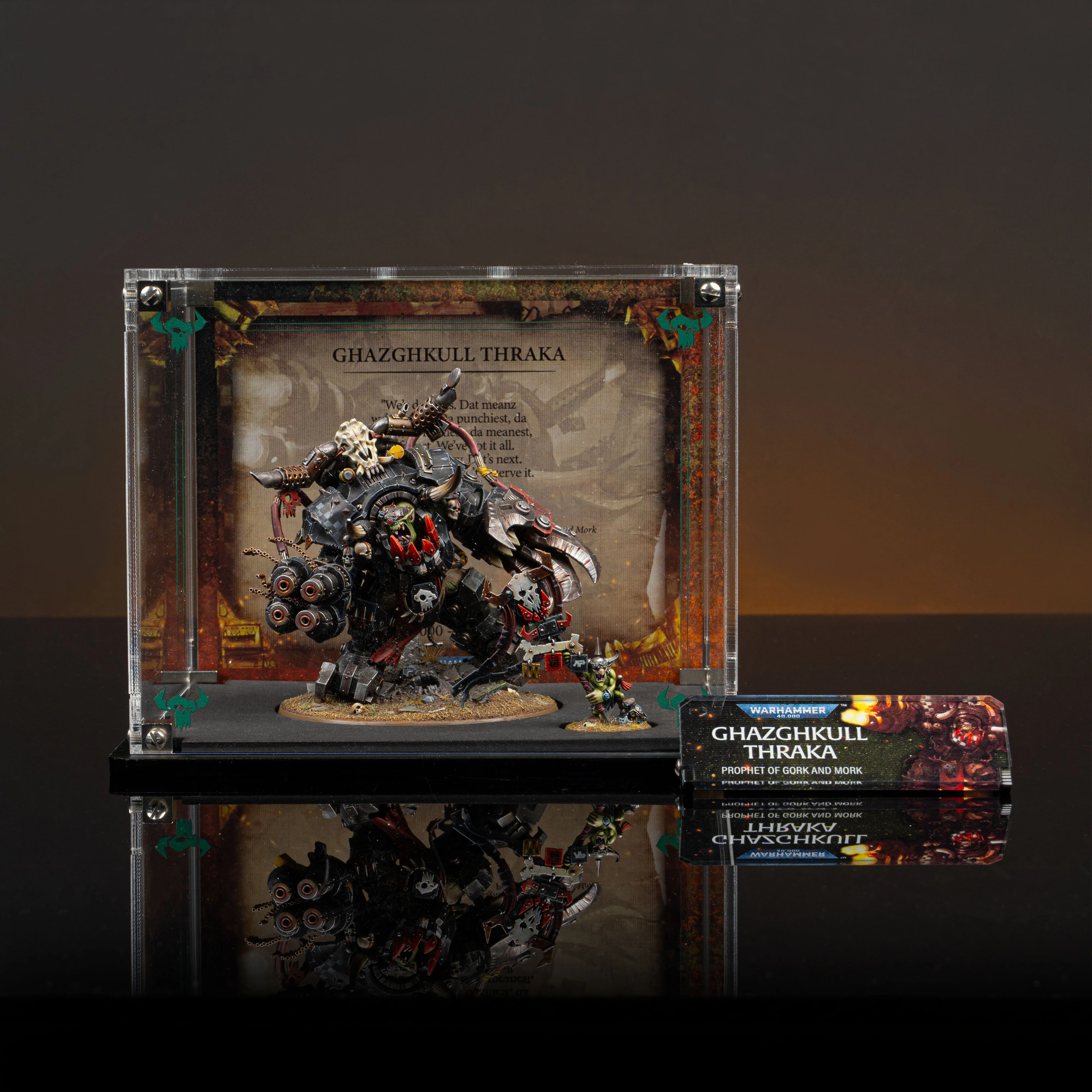 Limited Edition Display Cases for Warhammer® 40,000 Orks Miniatures - Image 4
