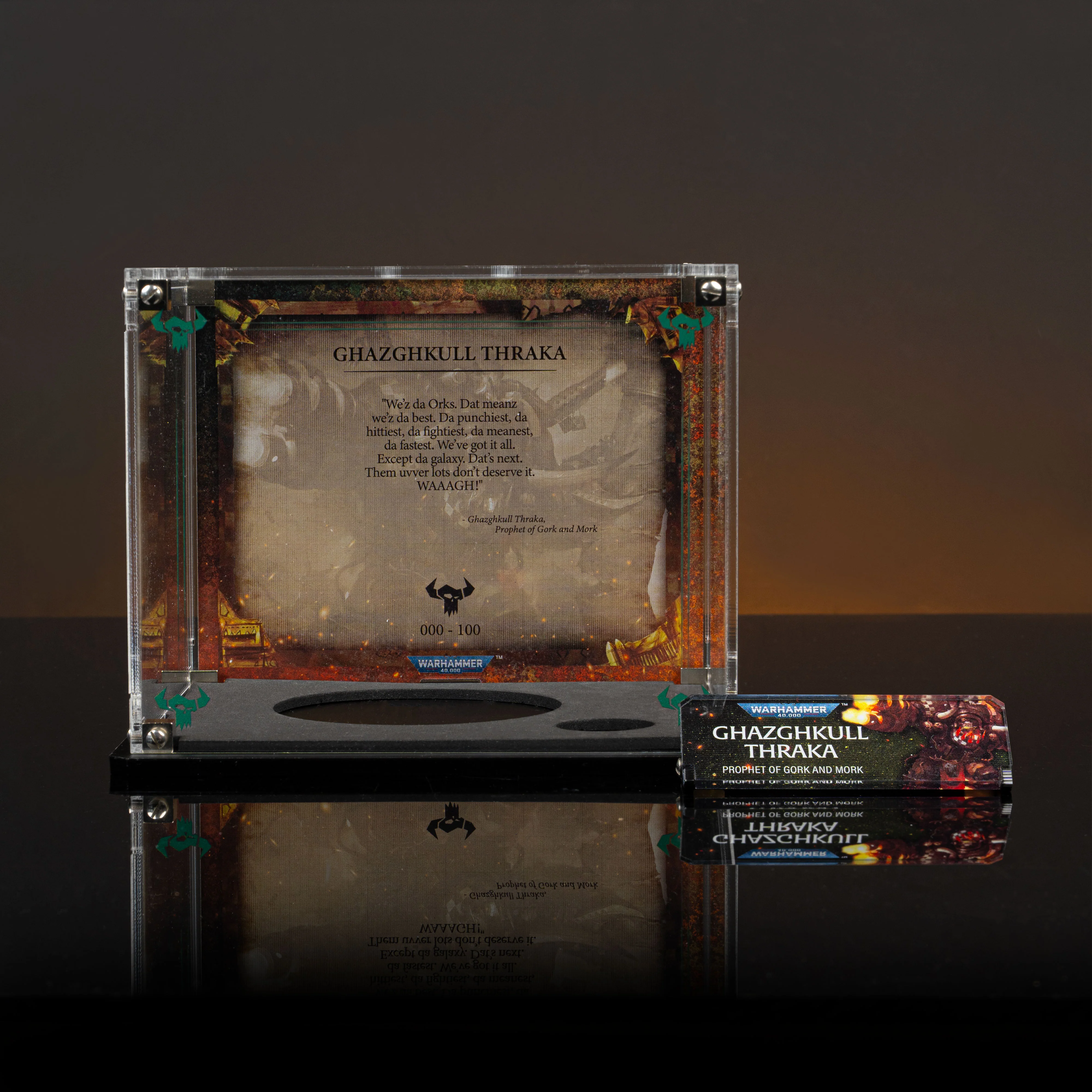 Limited Edition Display Cases for Warhammer® 40,000 Orks Miniatures - Image 5