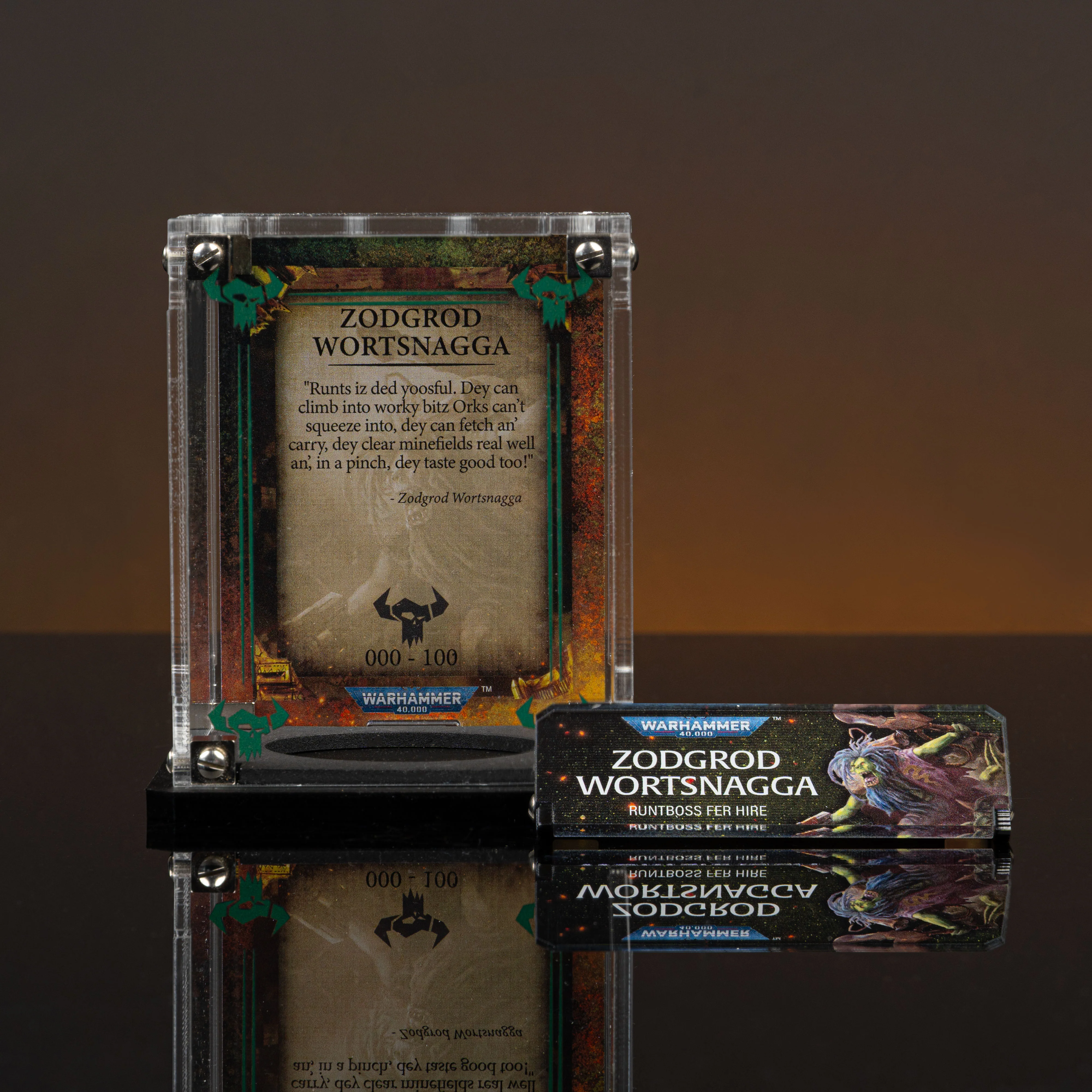 Limited Edition Display Cases for Warhammer® 40,000 Orks Miniatures - Image 7