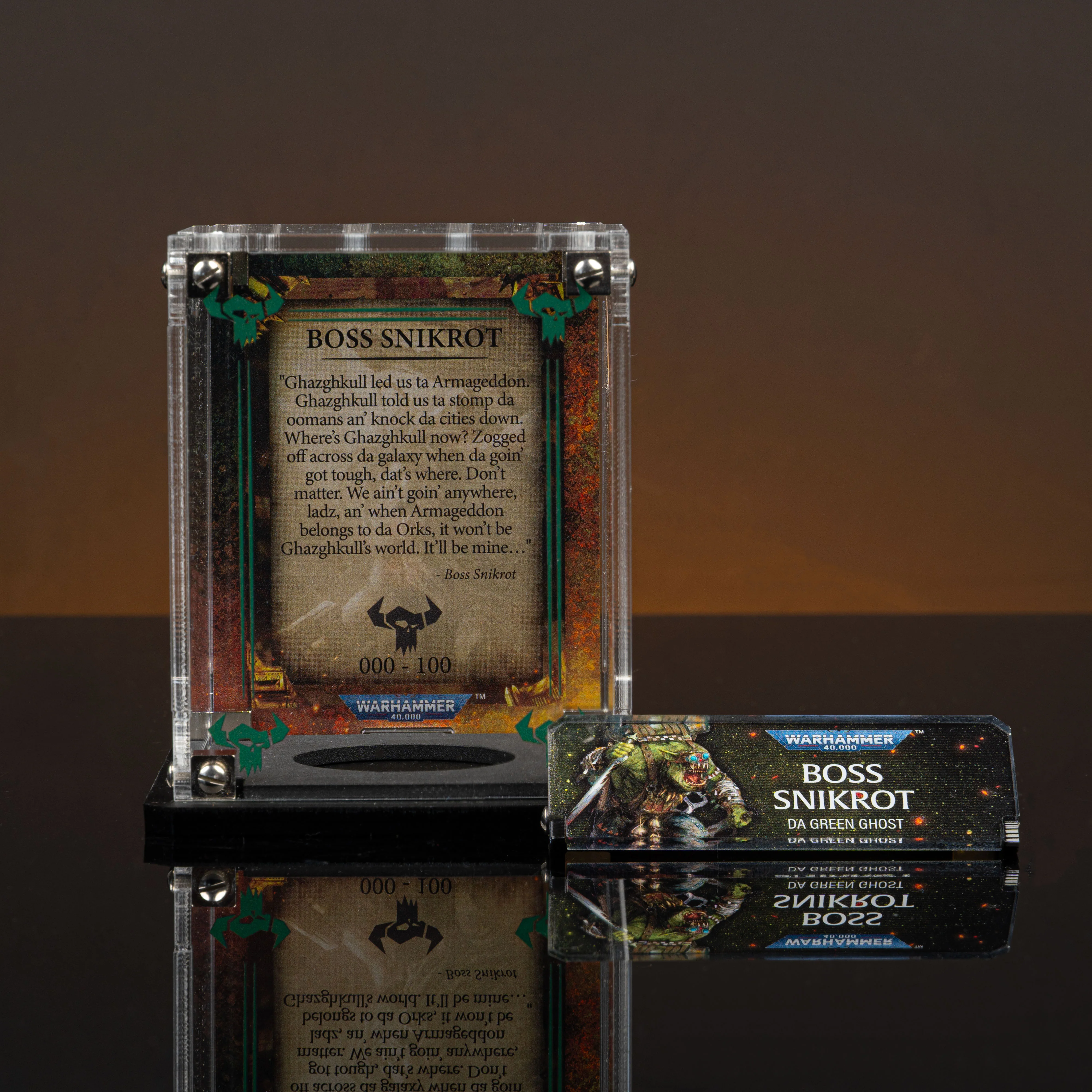 Limited Edition Display Cases for Warhammer® 40,000 Orks Miniatures - Image 8
