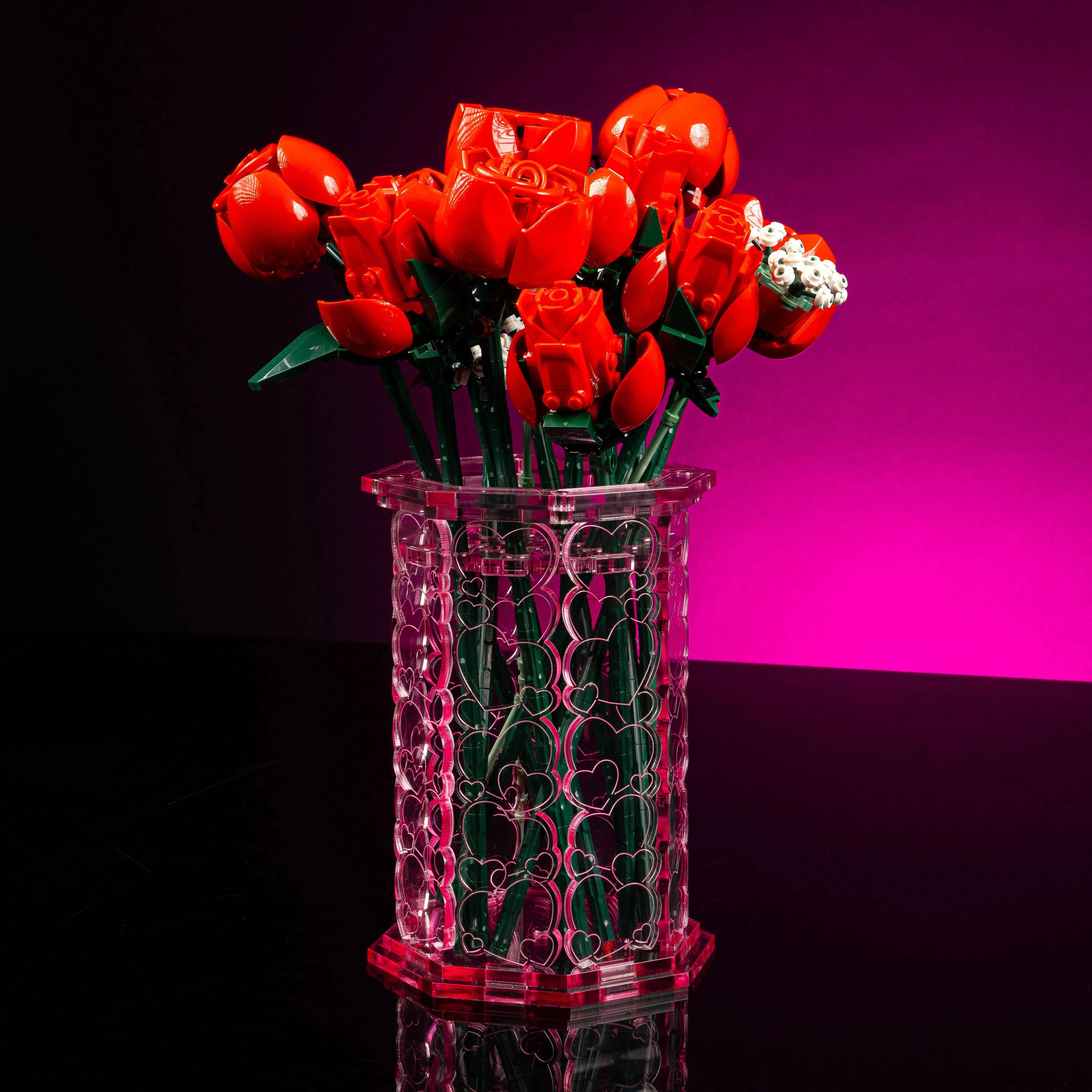 Limited Edition Valentine’s Day Vase for LEGO® Botanical Flowers - Image 2