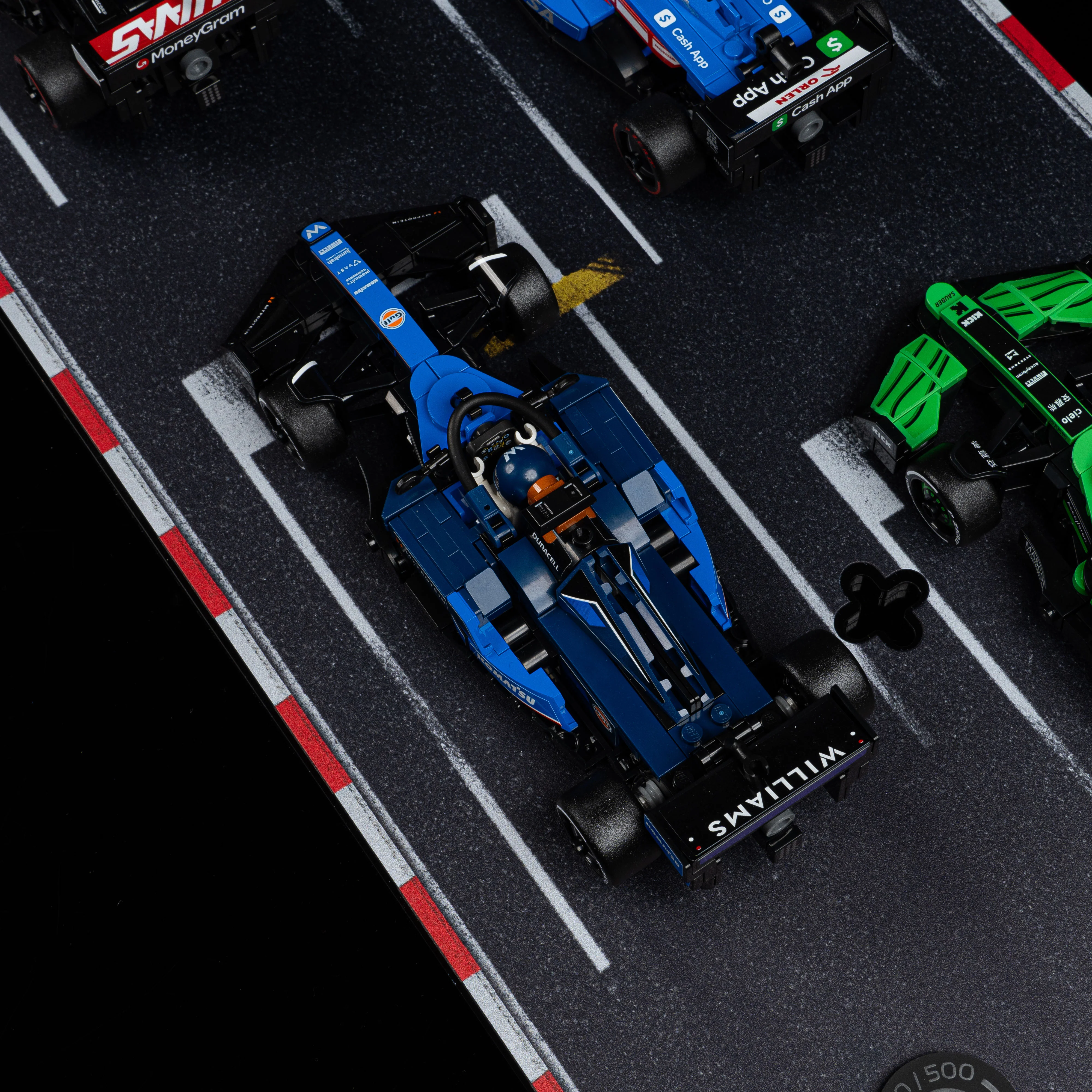 Limited Edition Wall Mounted Display Case for 10 x LEGO® Speed Champions: Formula 1 Range - Image 8