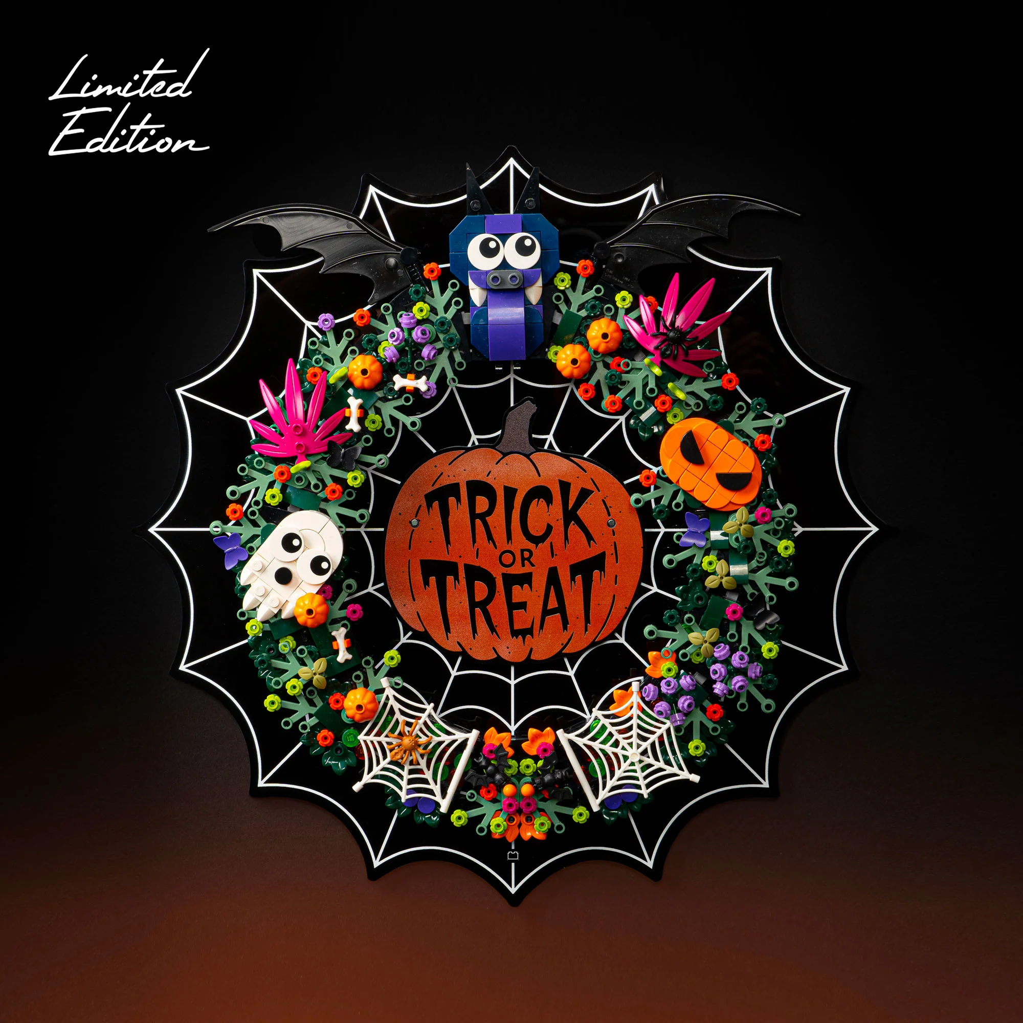 Limited Edition Wall Mounted Display Stand for LEGO® Halloween Wreath (40825) - Image 2