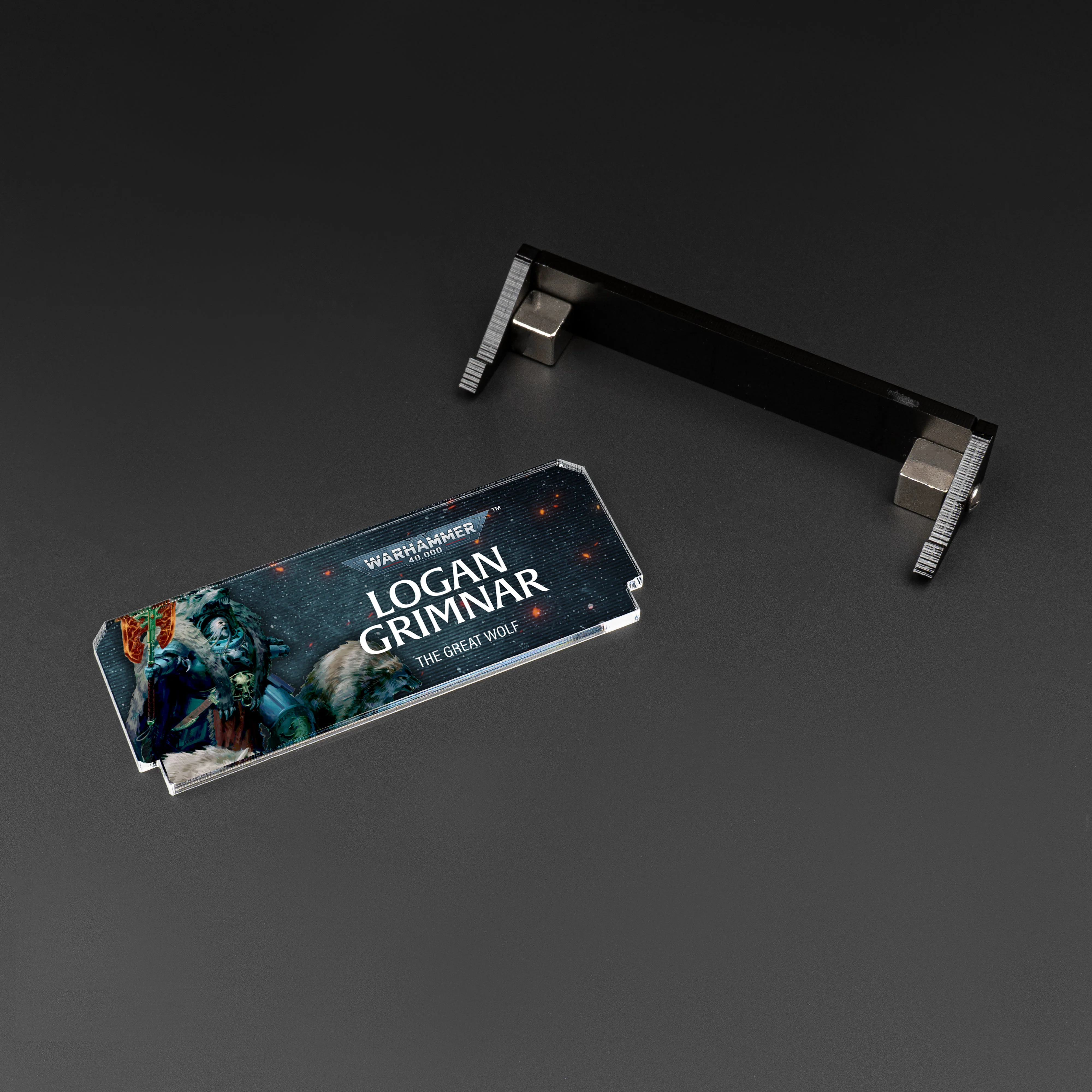 Plaque for Warhammer® 40,000 Logan Grimnar - Image 3