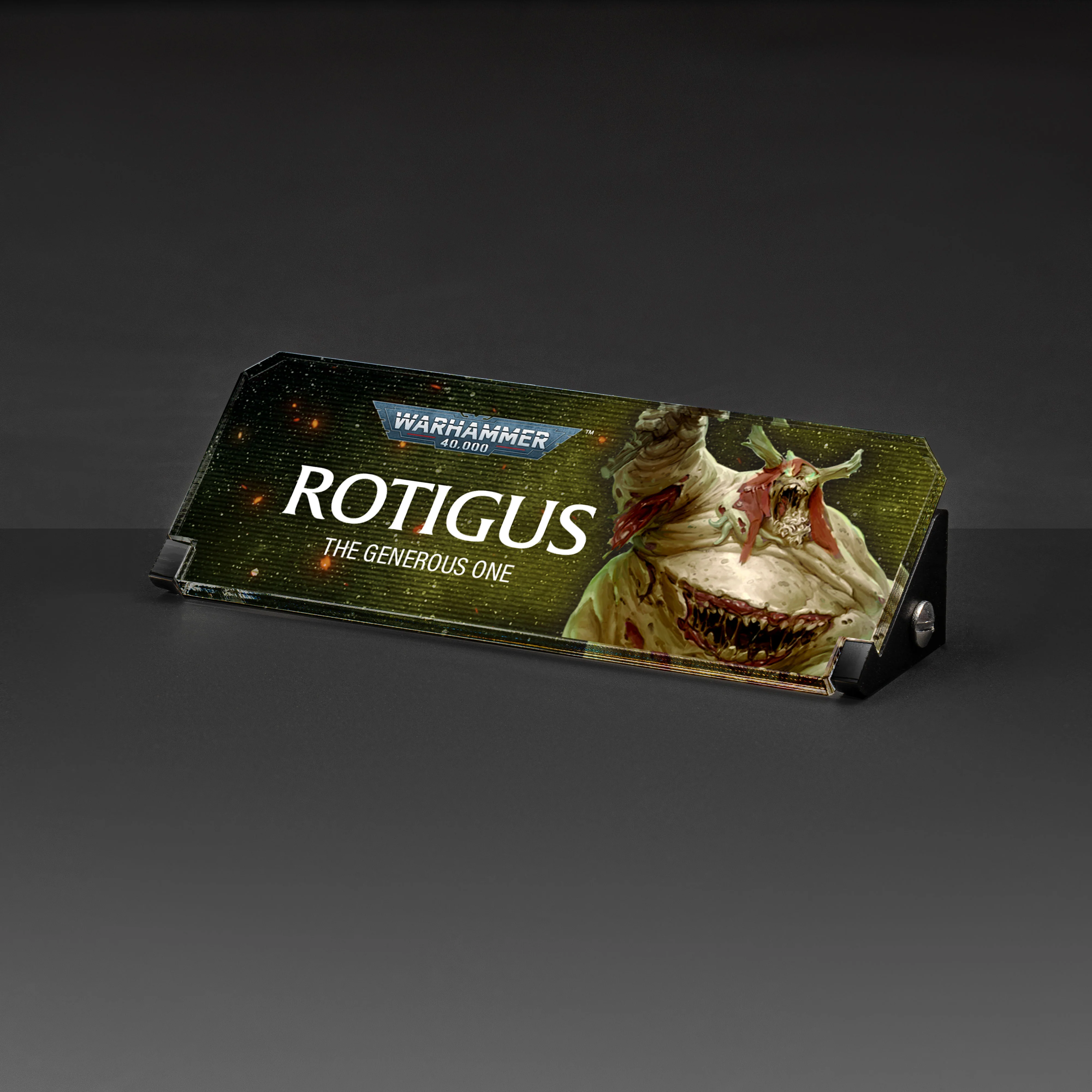 Plaque for Warhammer® 40,000 Rotigus