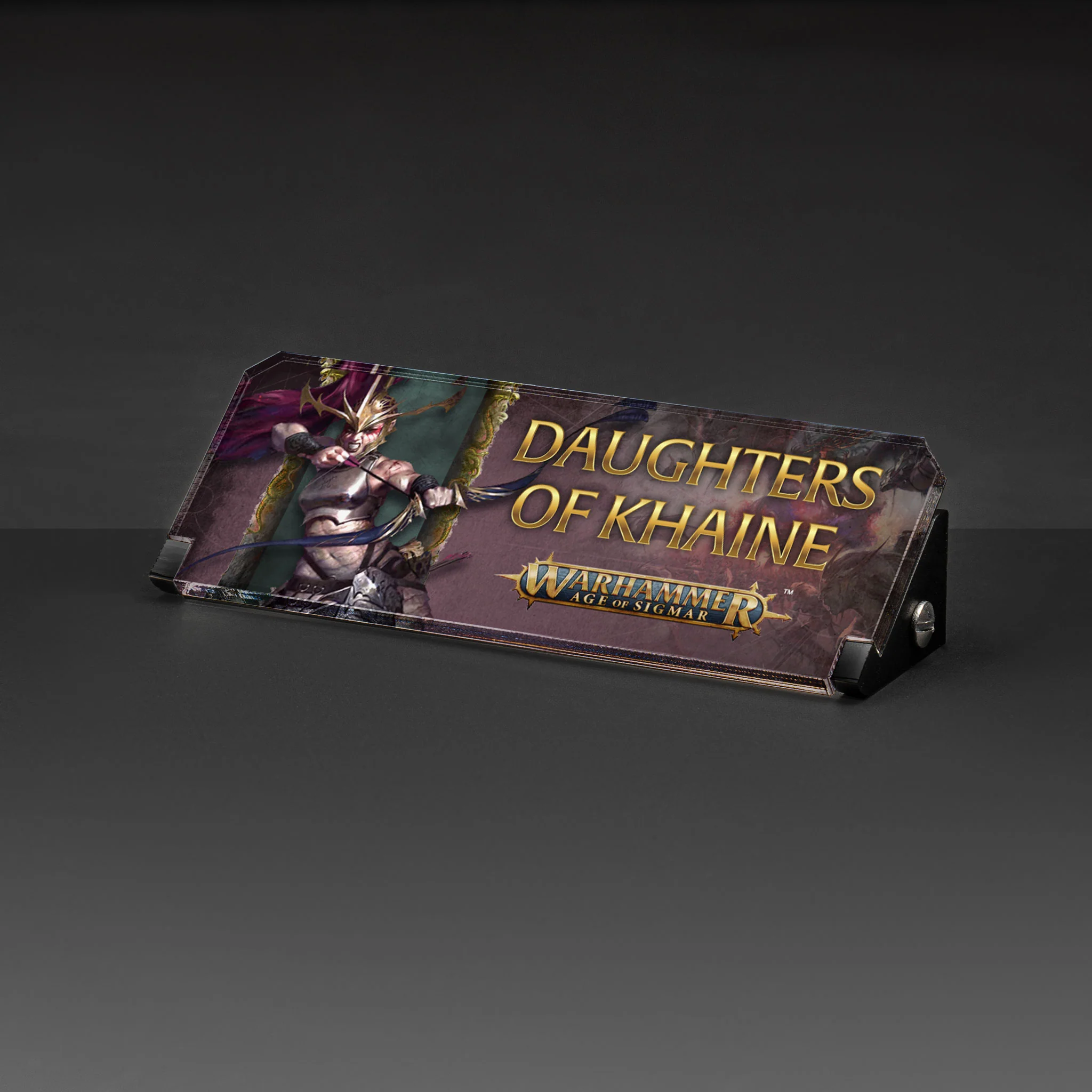 Plaque for Warhammer® Age of Sigmar - Daughters of Khaine