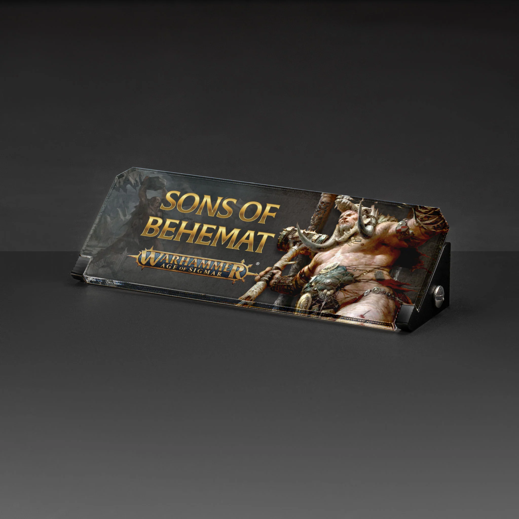 Plaque for Warhammer® Age of Sigmar - Sons of Behemat