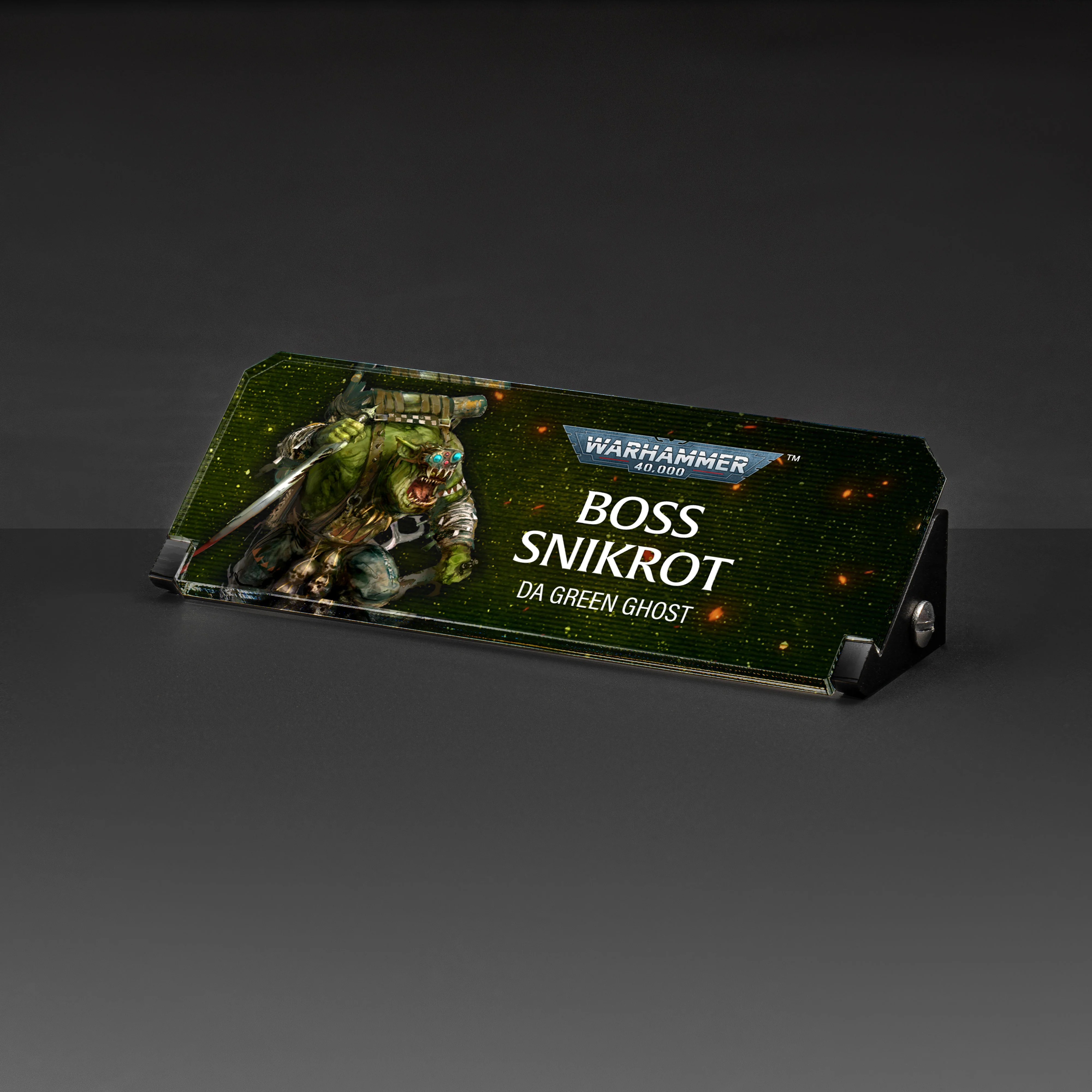 Plaques for Warhammer® 40,000 Orks Miniatures - Image 5