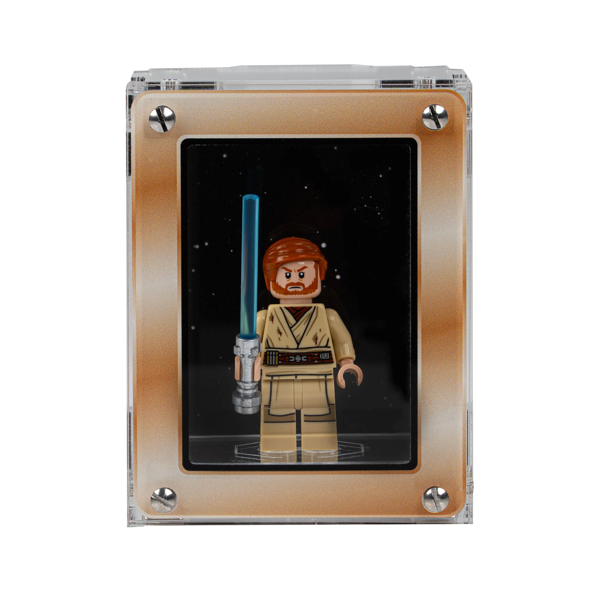 Star Wars™ Gold Themed Modular Display Case for LEGO® Minifigures - Image 2