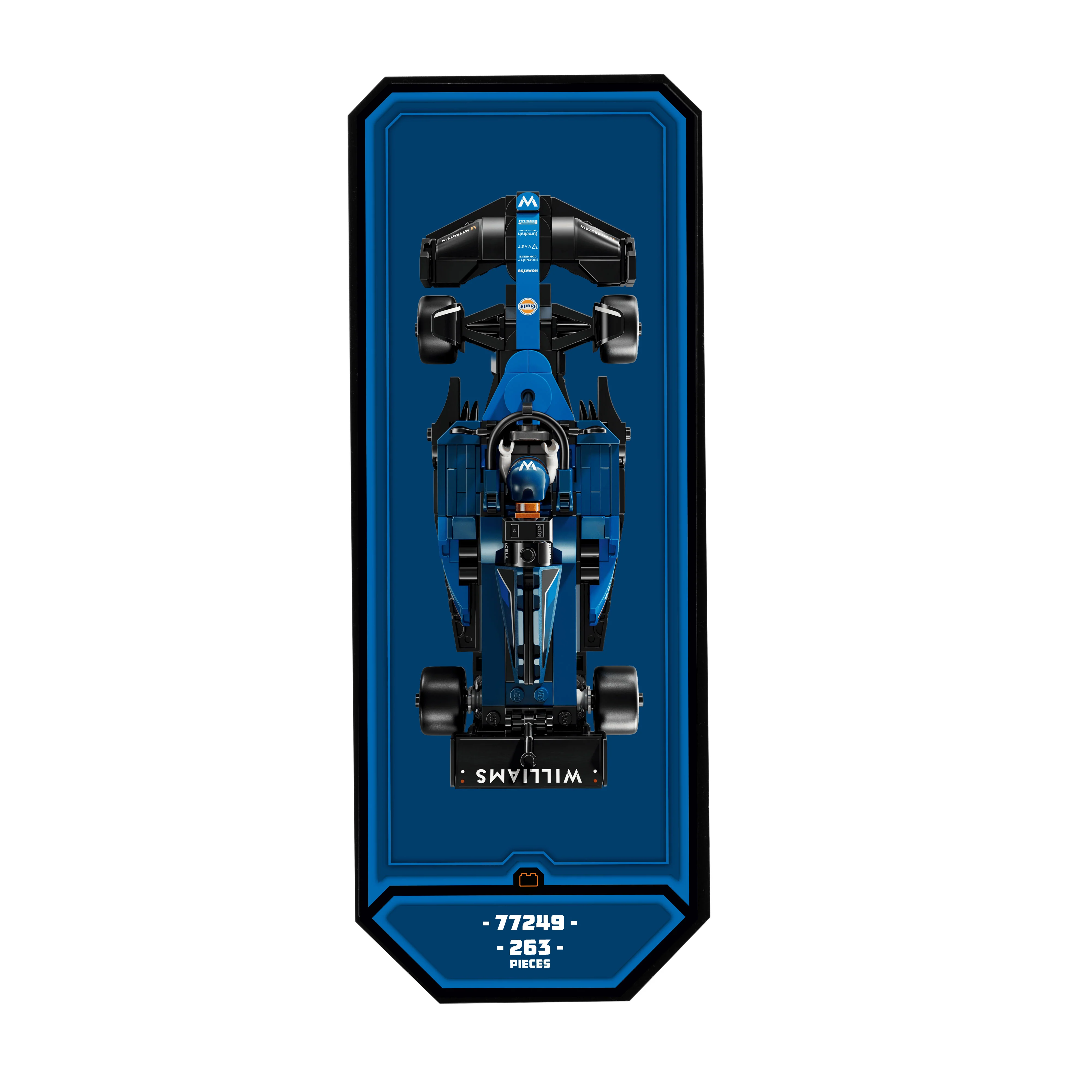 Wall Mountable Display Plinth for LEGO® Speed Champions: Formula 1 Range - Image 14