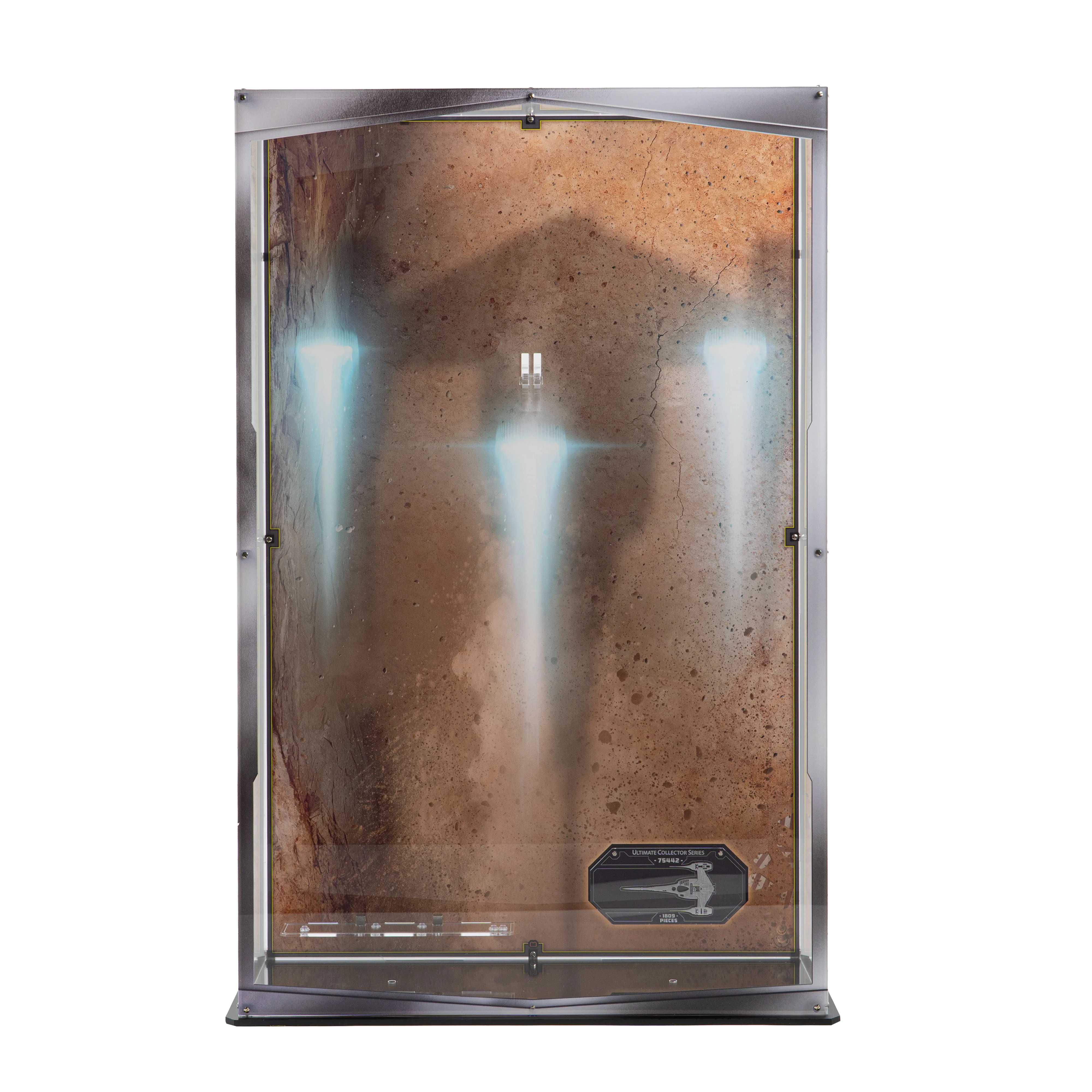 Wall Mountable Display Case for LEGO® Star Wars™ The Mandalorian's N-1 Starfighter™ (75442) - Image 5