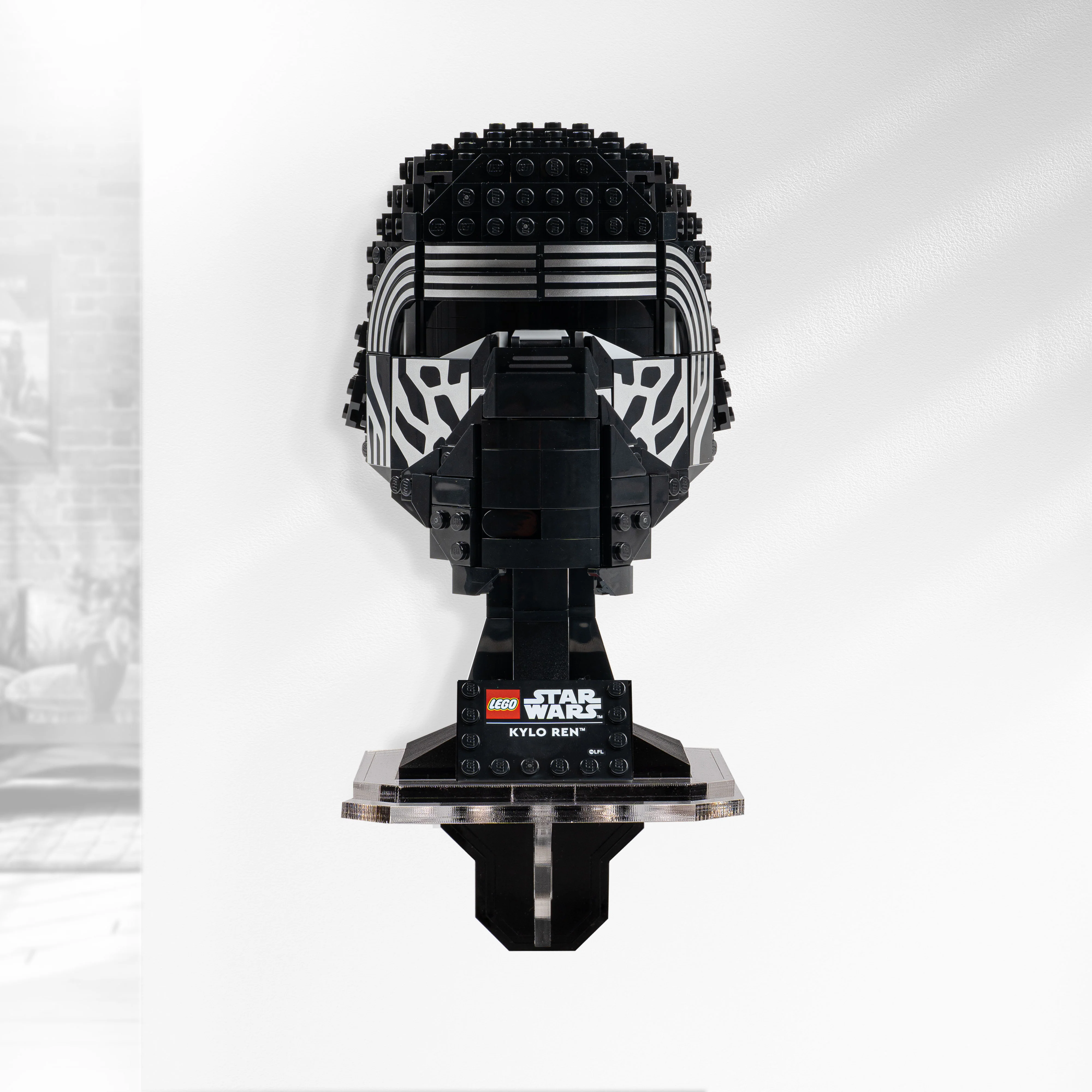 Wall Mounted Display for LEGO® Star Wars Kylo Ren Helmet (75415)