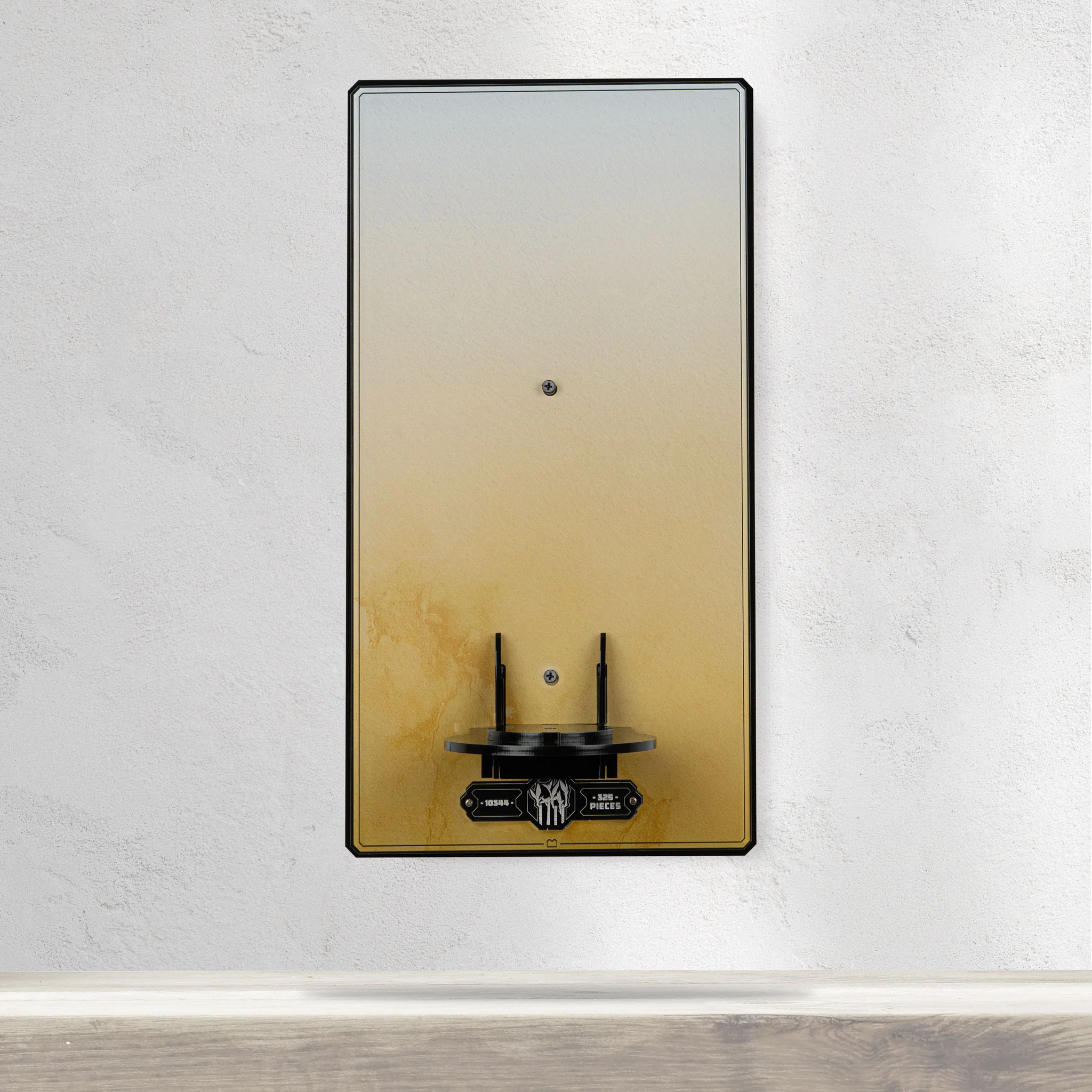 Wall Mounted Display Stand for LEGO® Botanicals Lucky Bamboo (10344) - Image 2
