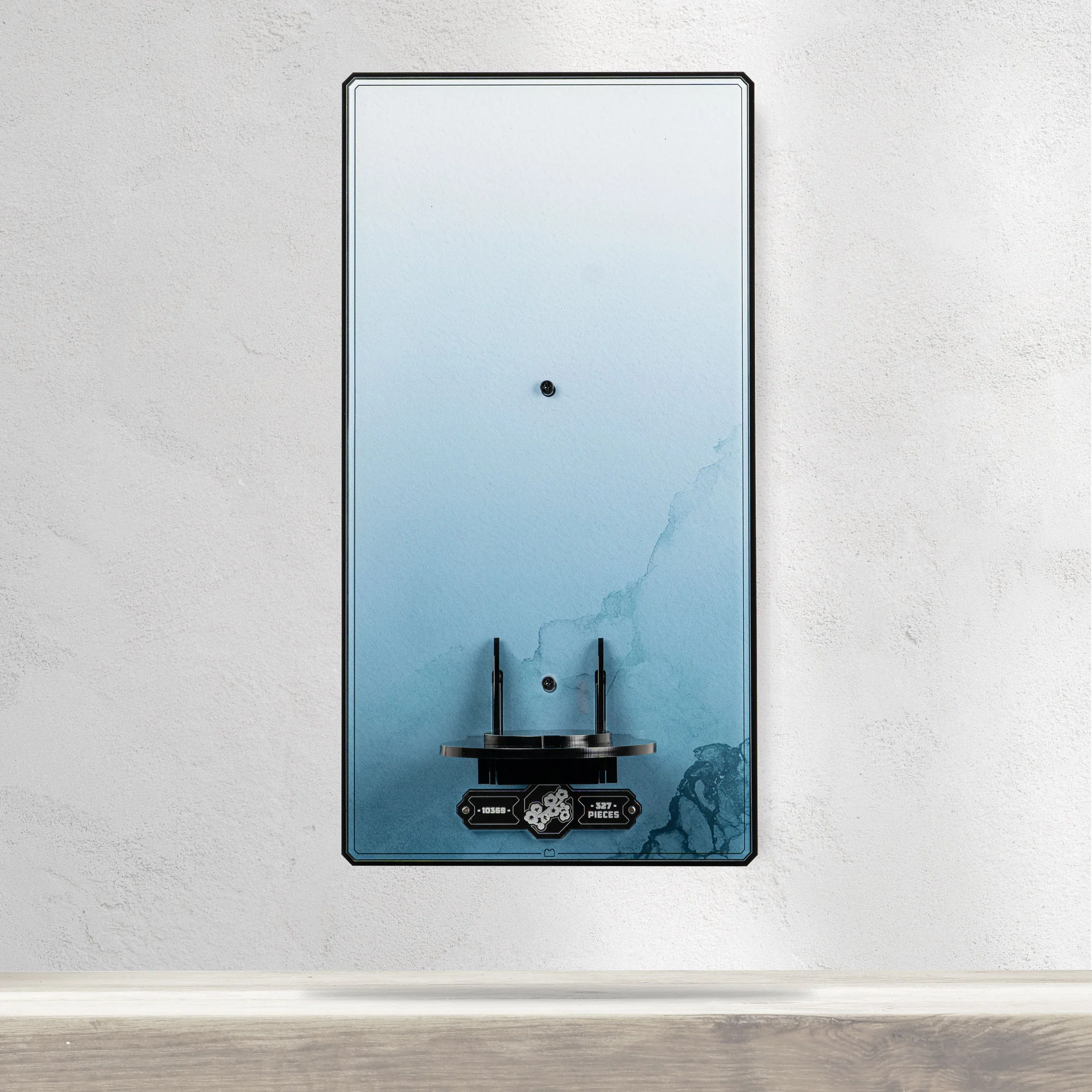 Wall Mounted Display Stand for LEGO® Botanicals Plum Blossom Flower (10369) - Image 2