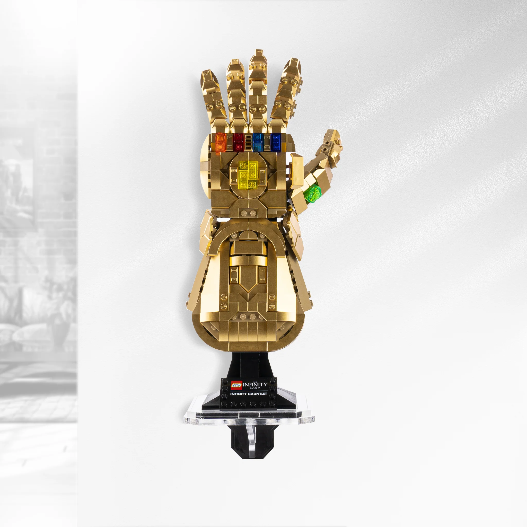 Wall Mounted Display Stand for LEGO® Marvel Infinity Gauntlet (76191)