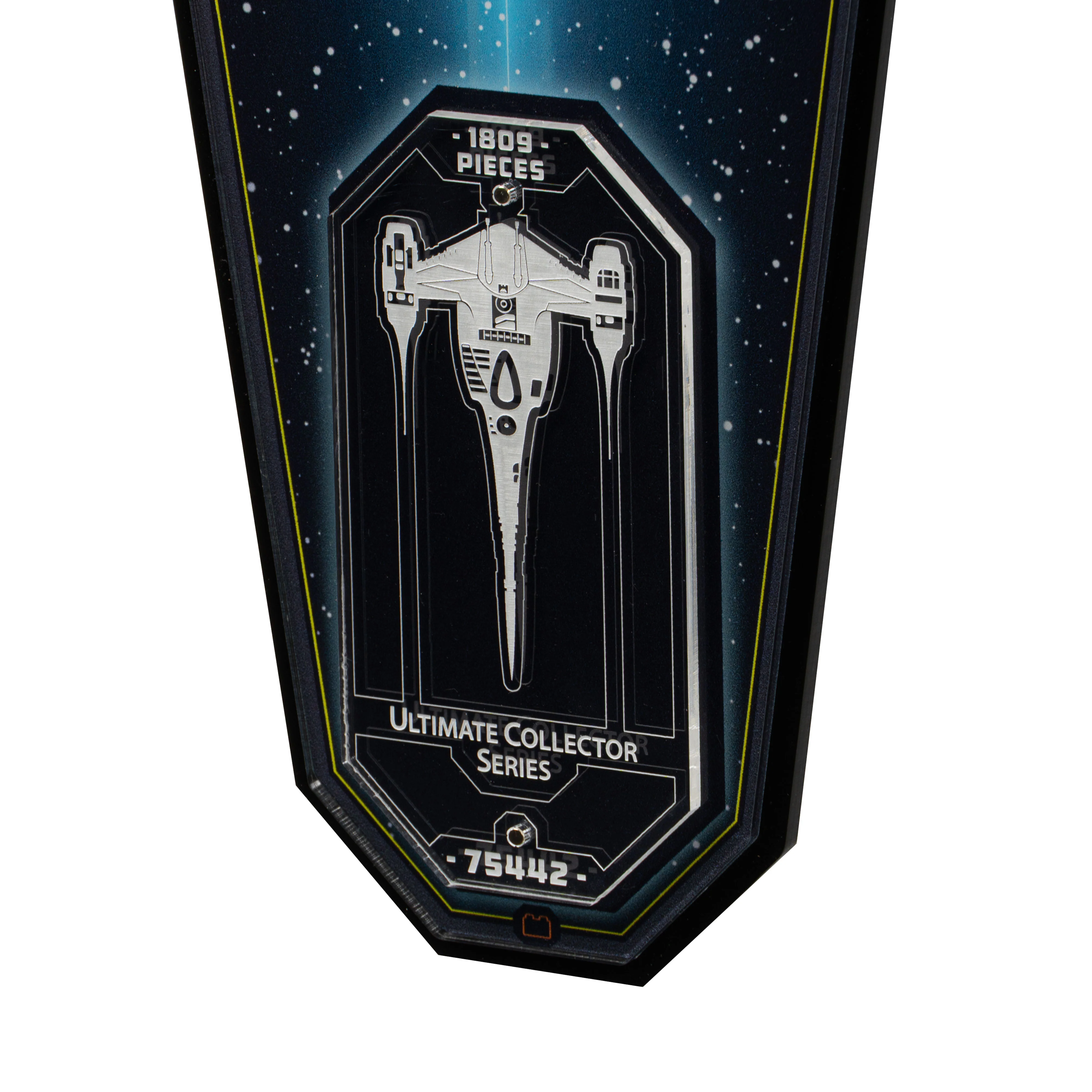 Wall Mounted Display Stand for LEGO® Star Wars™ The Mandalorian's N-1 Starfighter™ (75442) - Image 5